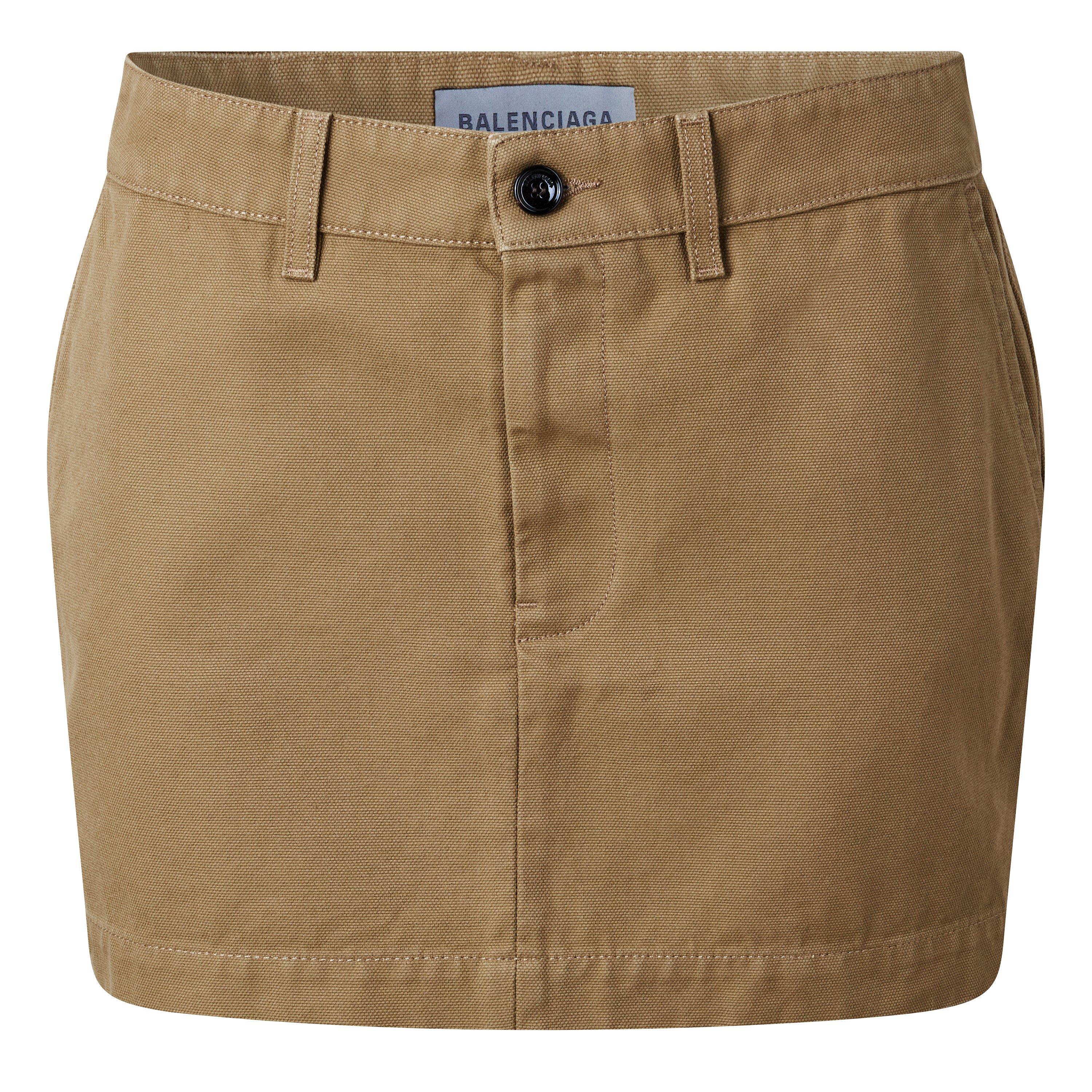 Beige - Balenciaga - Bal Min Skirt Ld64 - 1