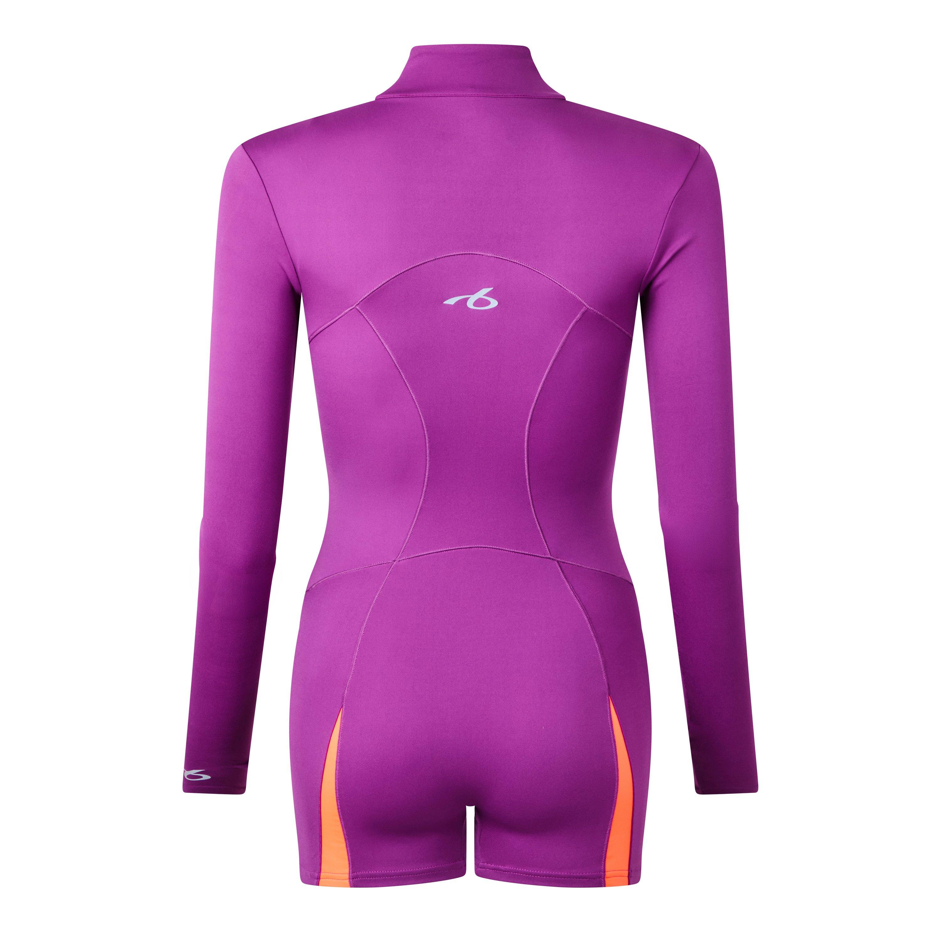 Violet/Orange - Balenciaga - Bal Lng Slv Bodysuit Ld64 - 2