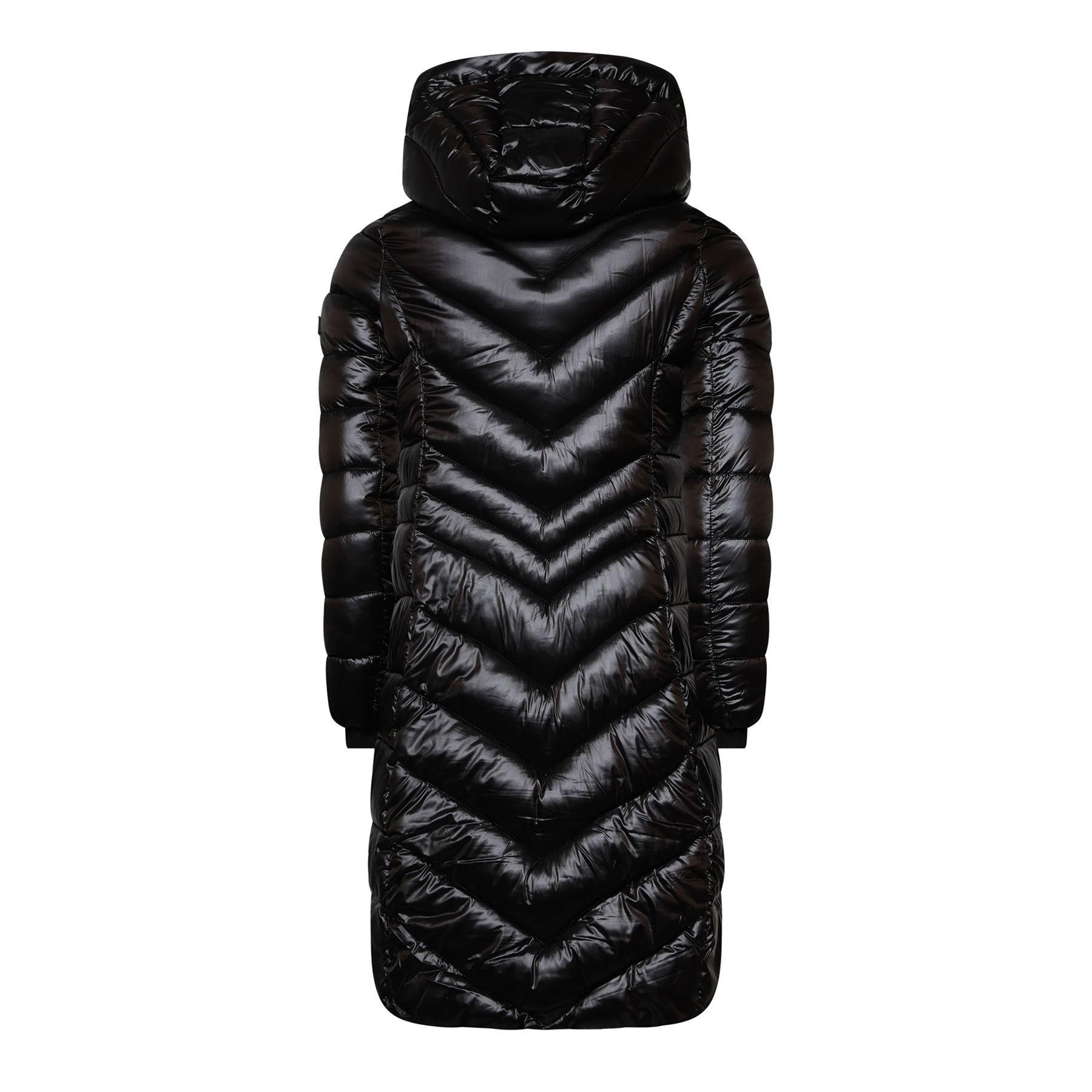 Black - DKNY - Maxi Puffer Jacket - 2
