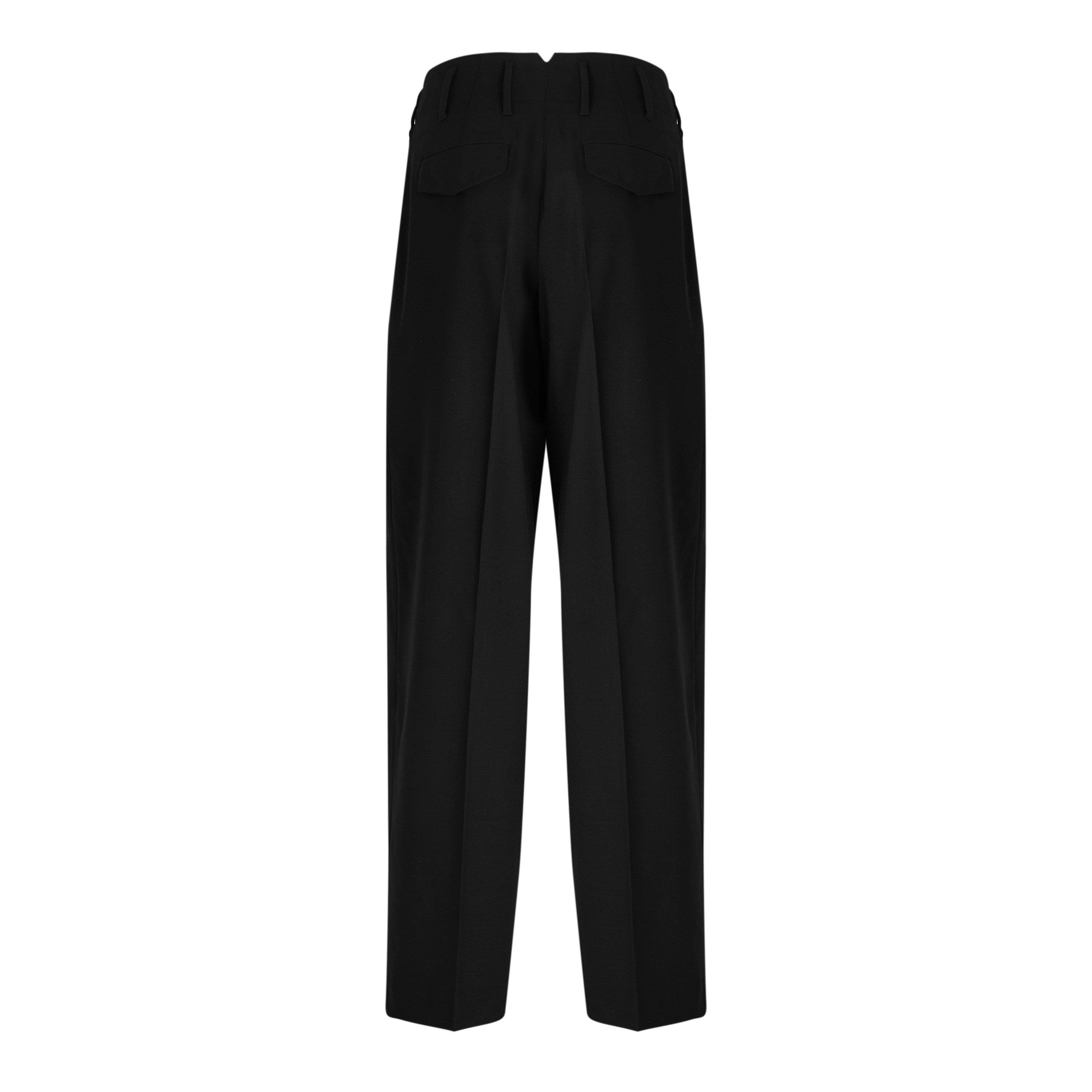 Black - Ami Paris - Ami Zuit Trousers Ld64 - 2