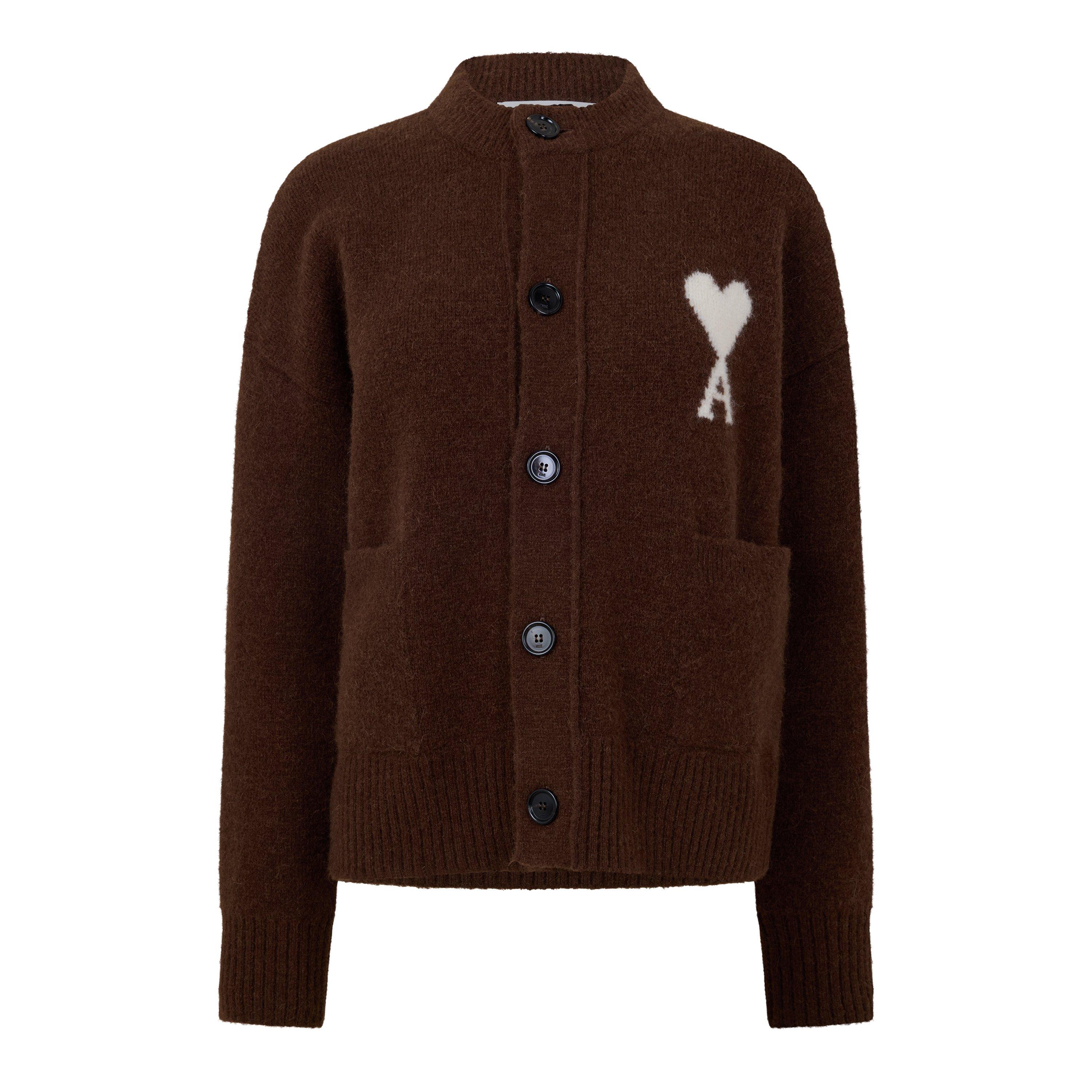 Women's Ami de Coeur Wool Oversized-Fit Cardigan