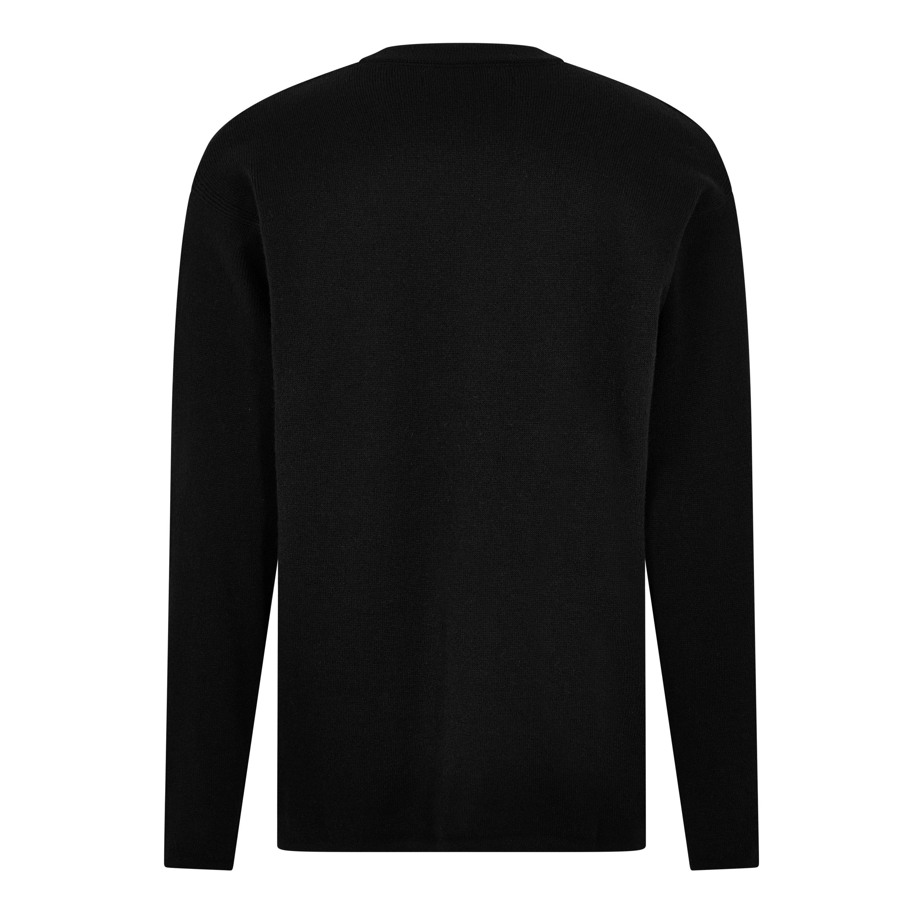Black - Massimo Osti Studio - Osti Knt Crew Sn64 - 2