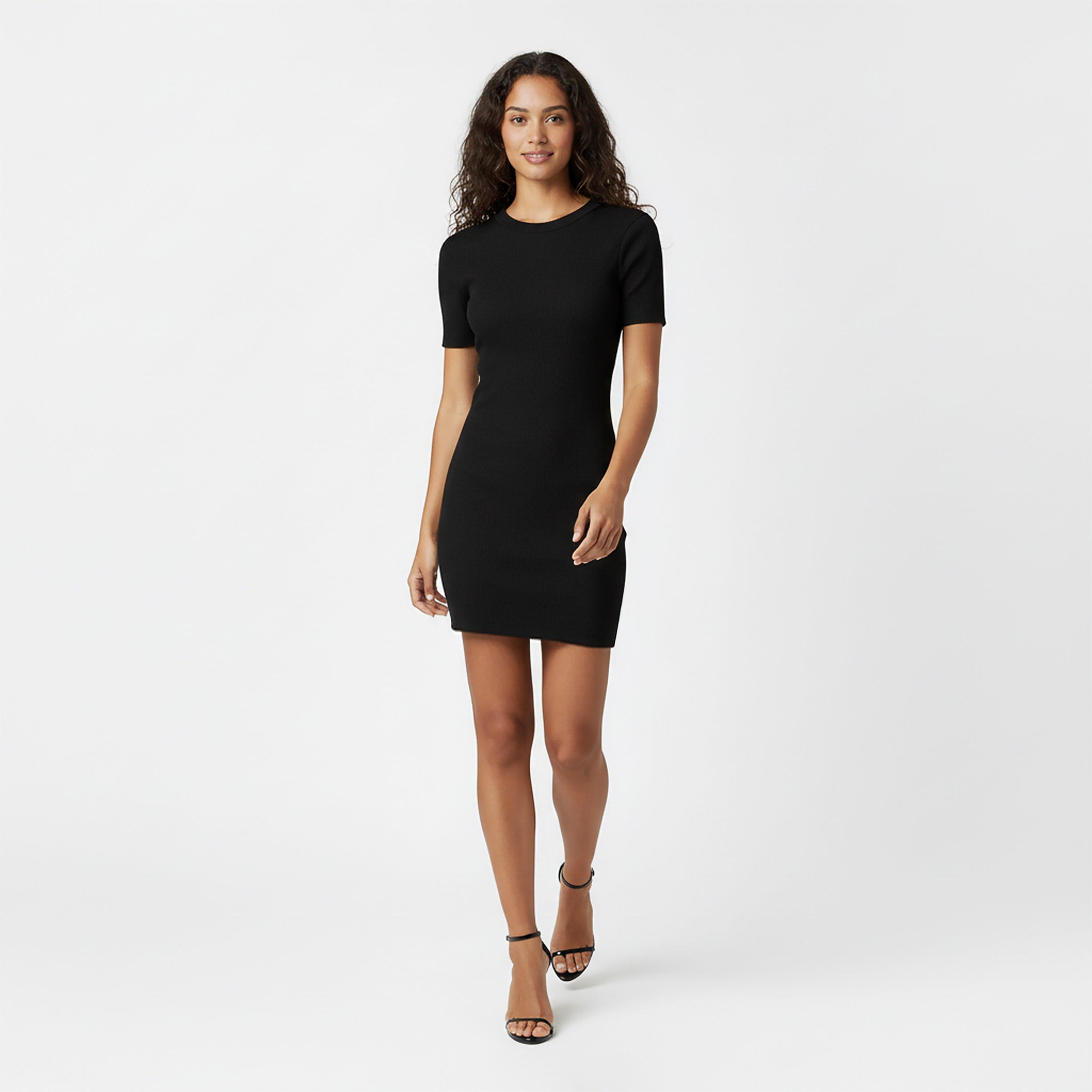 Black - Jack Wills - Travel Rib Dress Women - 5