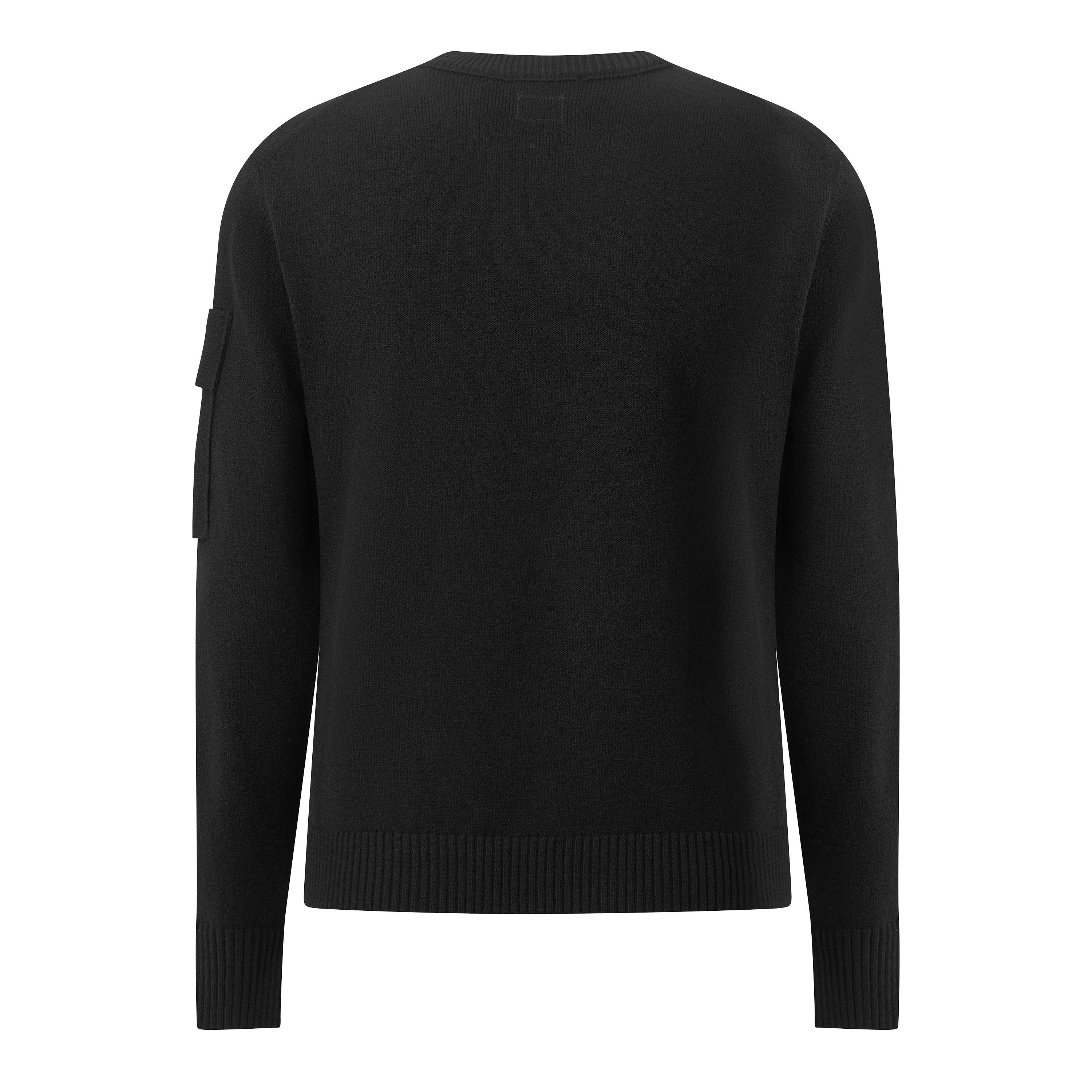 Black 999 - CP Company Metropolis - CPCM Crw Knit Sn64 - 2