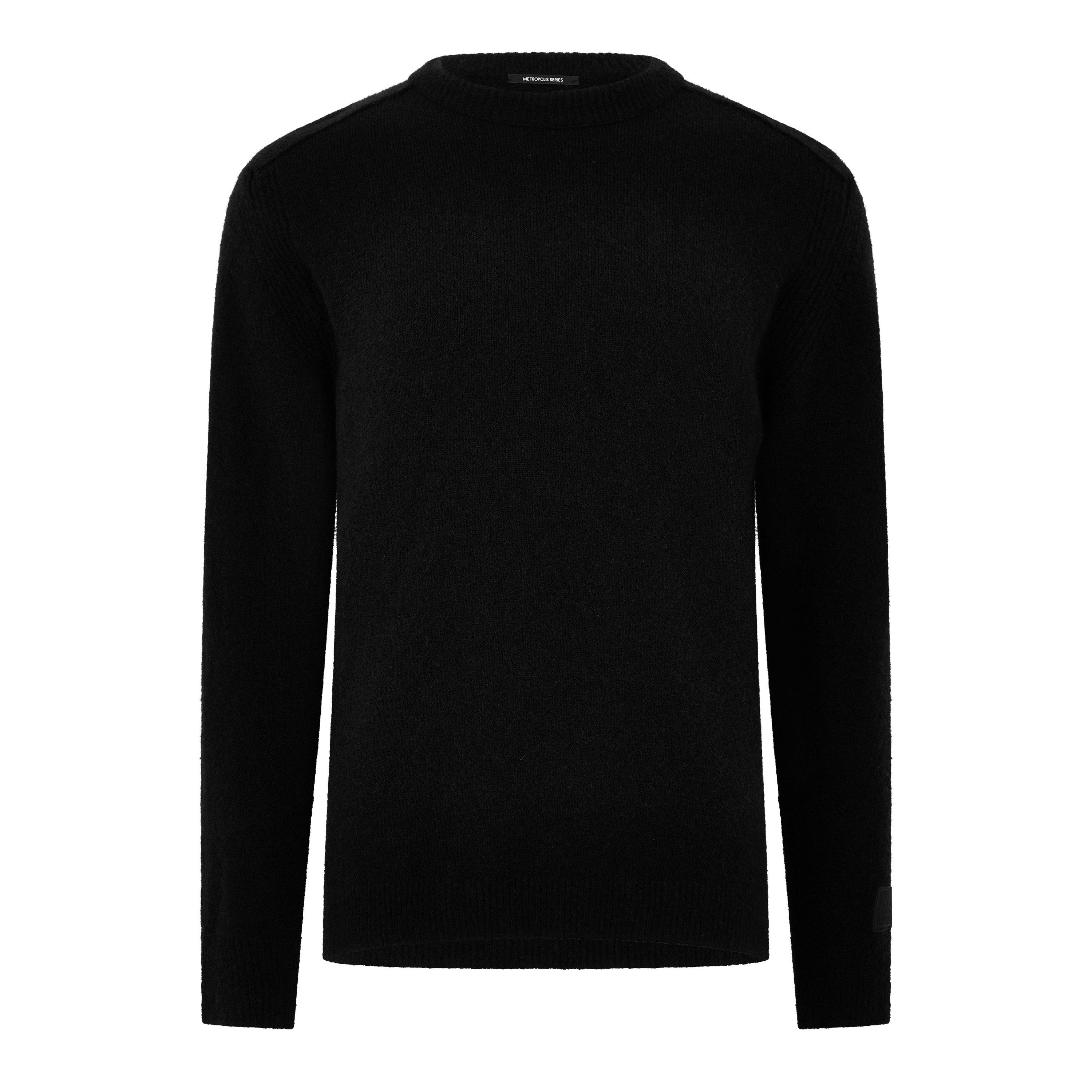 Black 999 - CP Company Metropolis - CPCM Boucle Knit Sn64 - 1