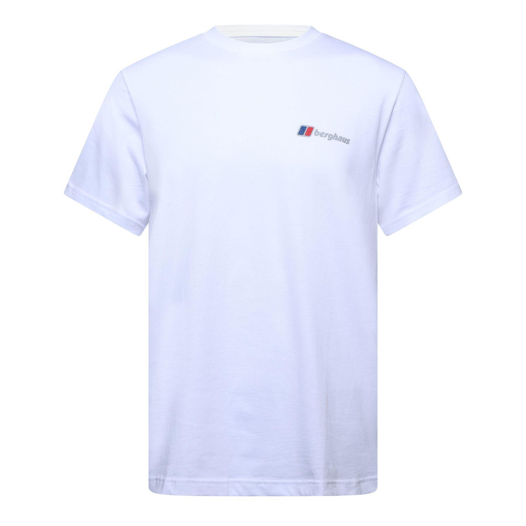 White - Berghaus - Front & Back Logo T-Shirt - 1