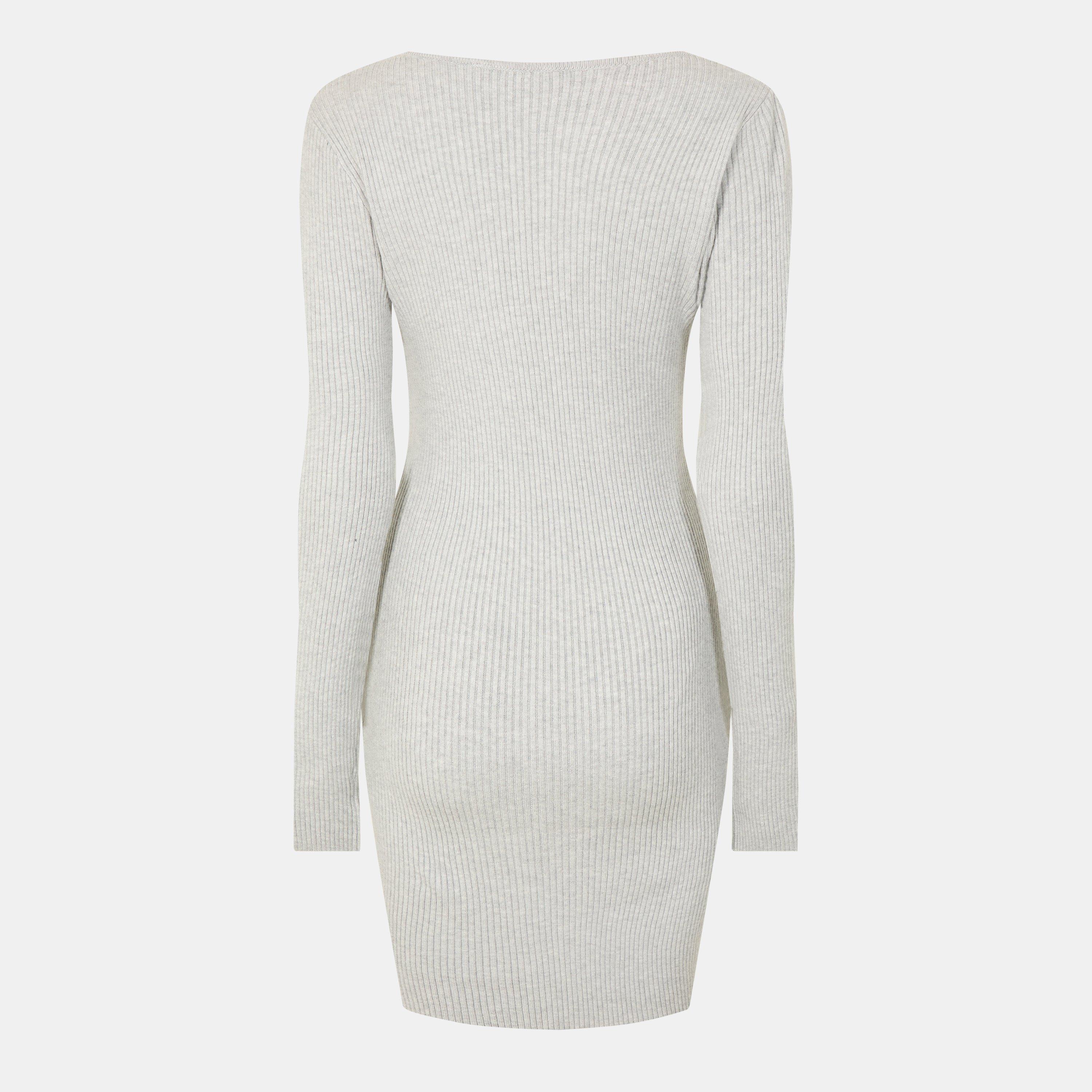 Grey Marl - Jack Wills - Cutout ini Dress - 2