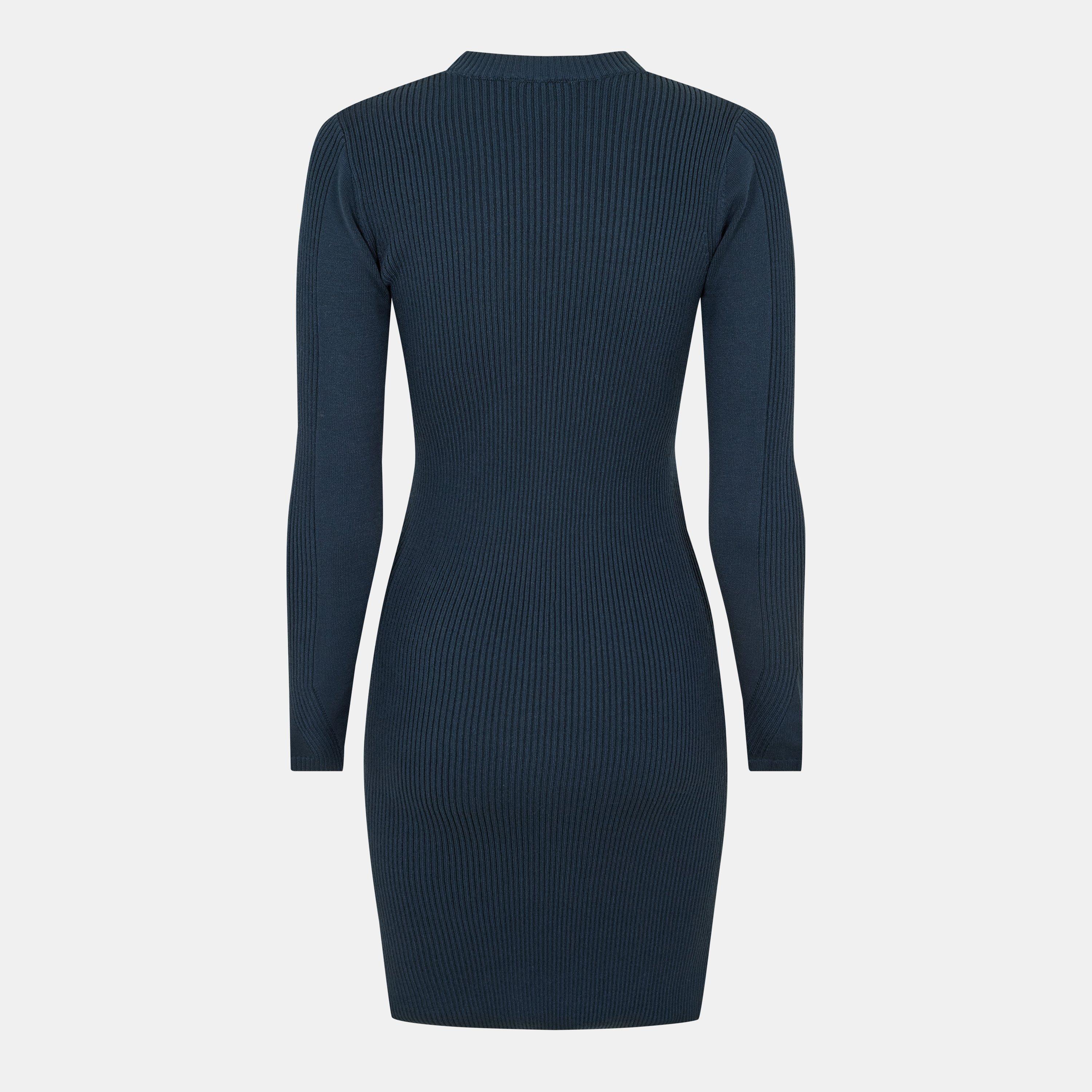 Navy - Jack Wills - Rib Mini Dress - 2