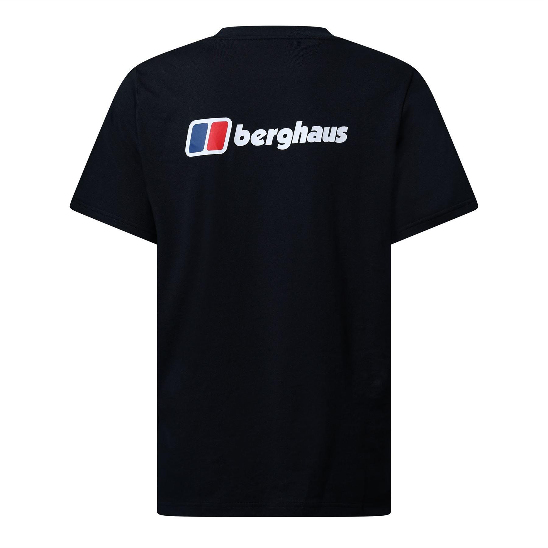 Black - Berghaus - Front & Back Logo T-Shirt - 2