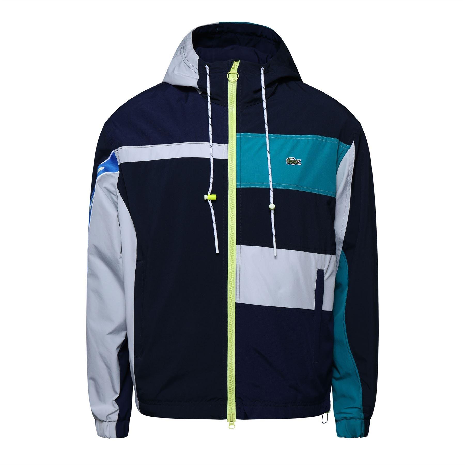Multi Colour - Lacoste - Holiday Patchwork Effect Jacket - 1