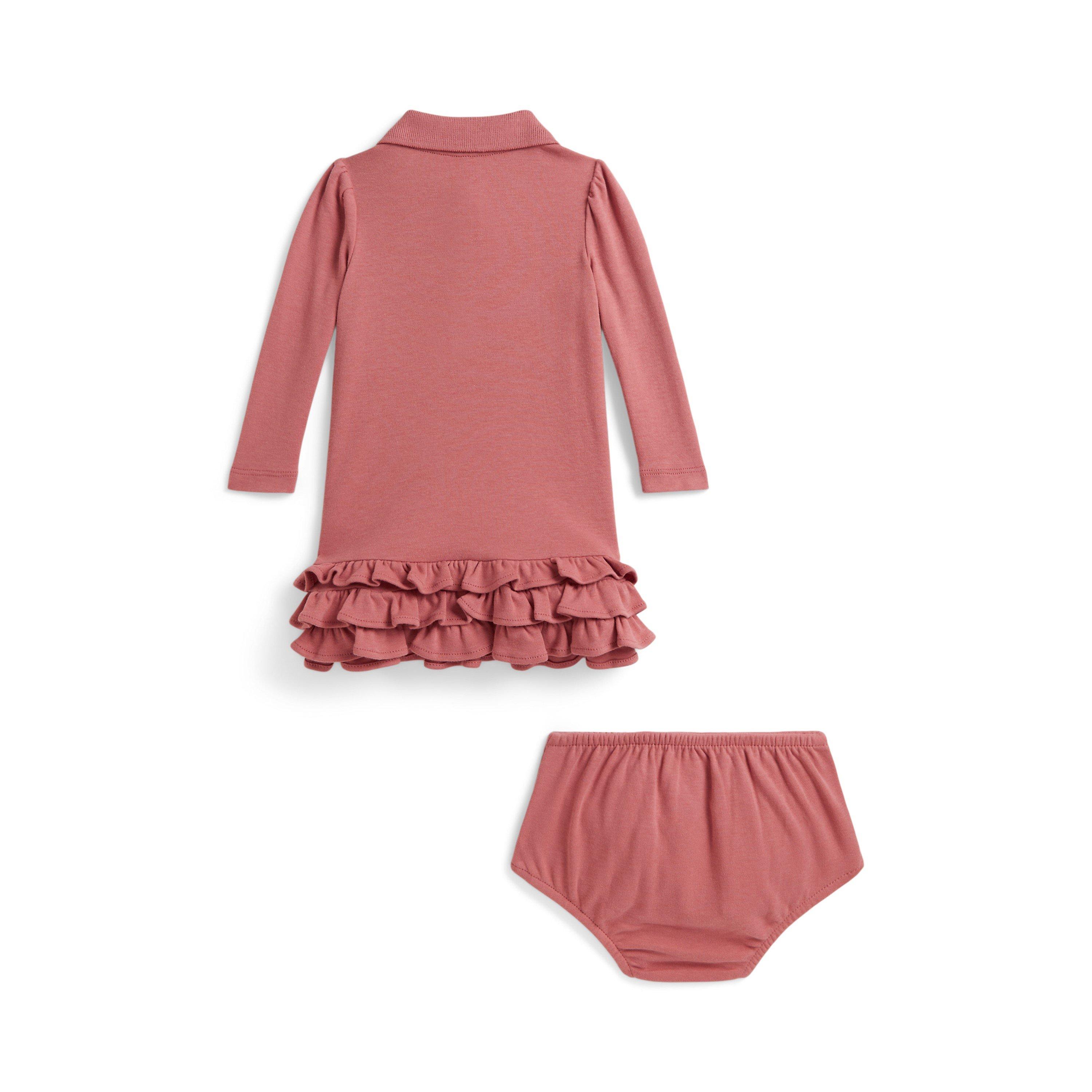 Canvas Pink - Polo Ralph Lauren - Polo LS Polo Dress In64 - 2