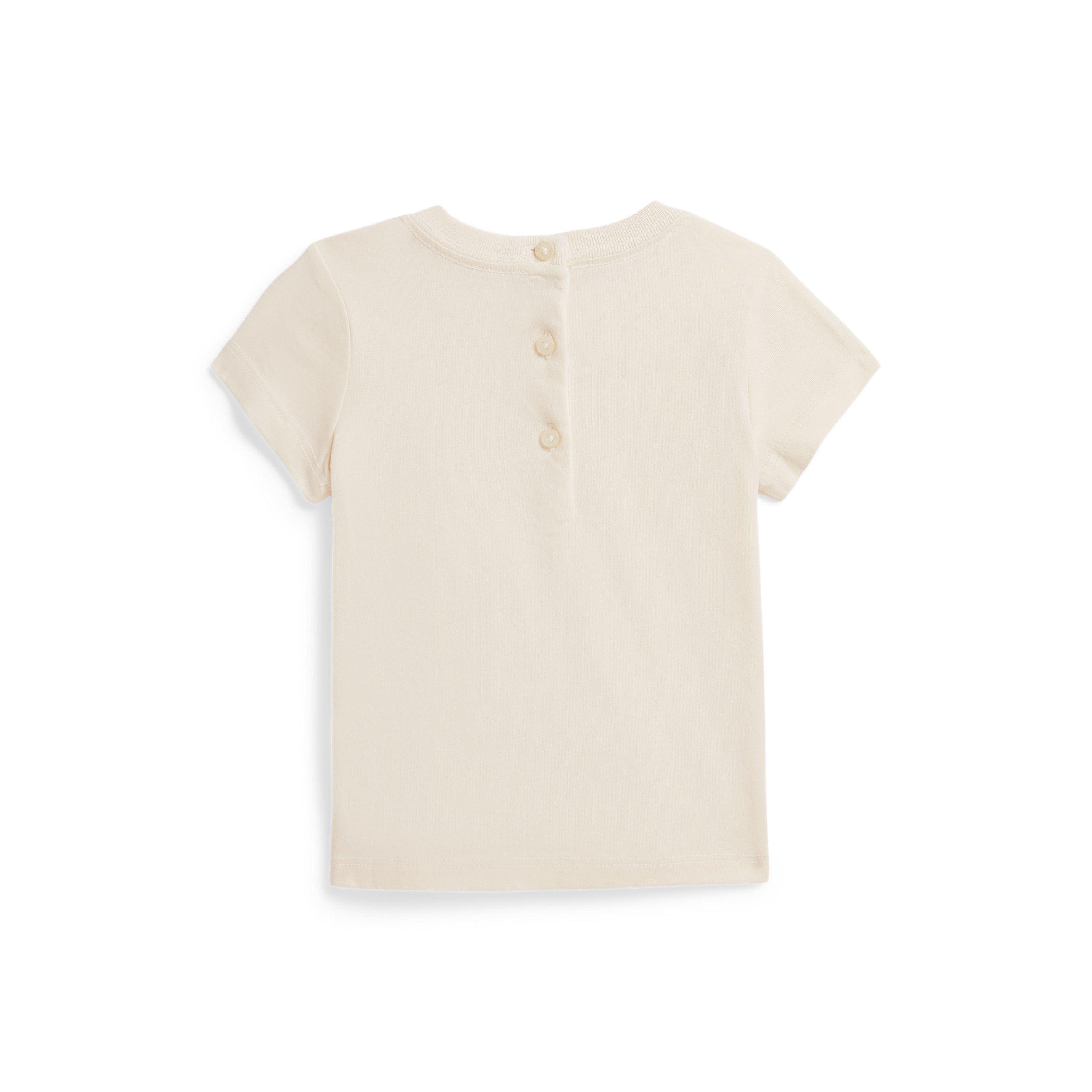 Estate Cream - Polo Ralph Lauren - Kids' Polo Graphic Cotton Crew-Neck Short-Sleeve T-Shirt - 2