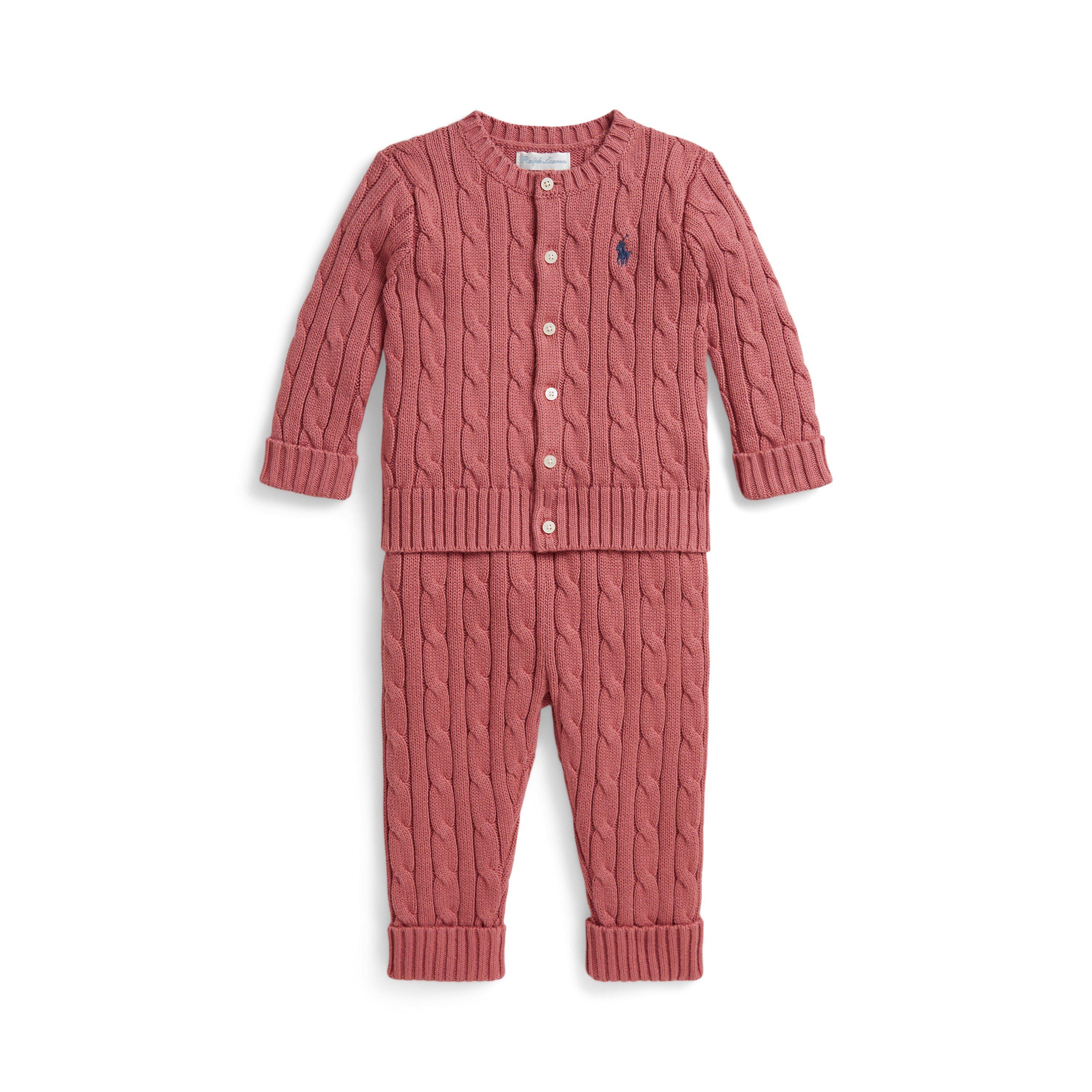 Polo Ralph Lauren Kids' Clothing Set - Canvas Pink - Size 6M