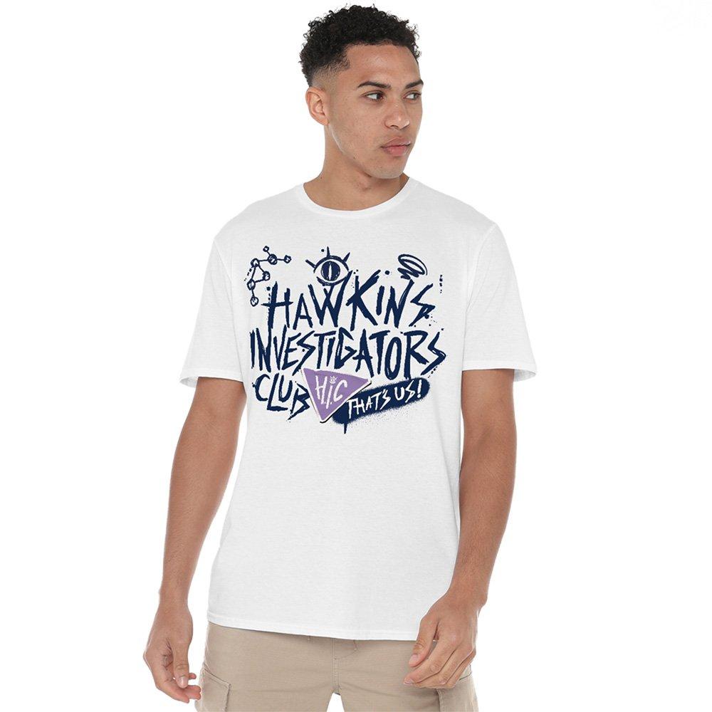 White - Stranger Things - Stranger Things Tales From 85 Hic Scribble T Shirt - 1