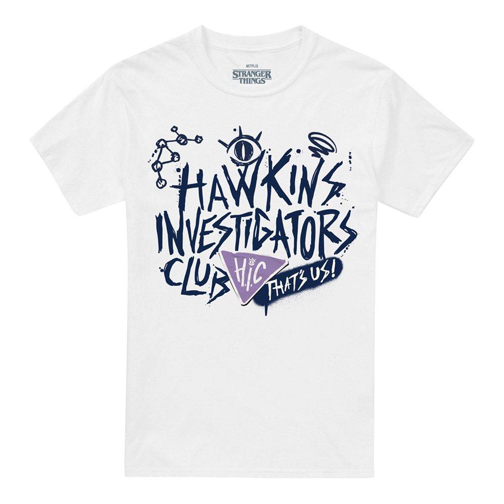 White - Stranger Things - Stranger Things Tales From 85 Hic Scribble T Shirt - 4