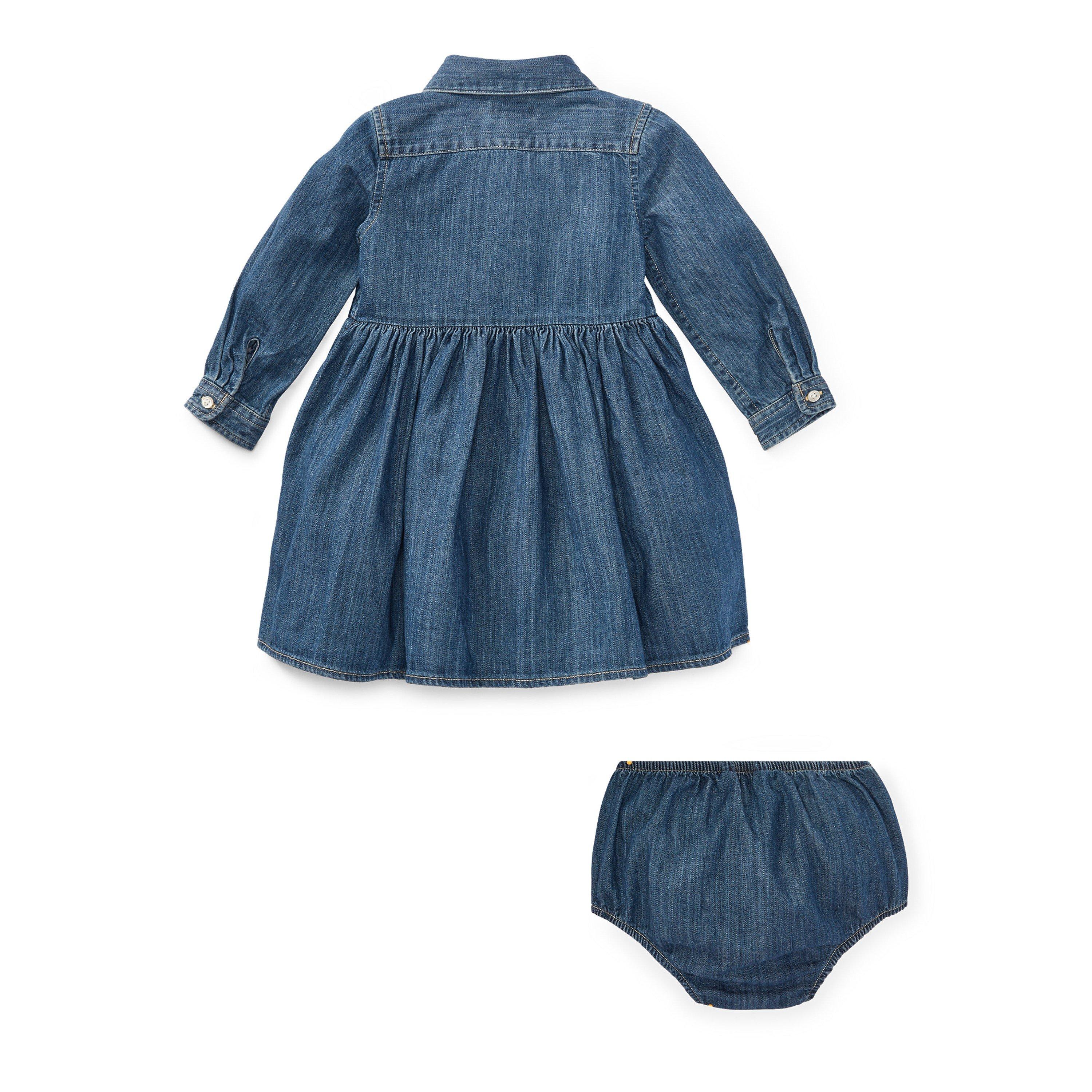 Indigo - Polo Ralph Lauren - Kids' Denim Shirt Dress - 2