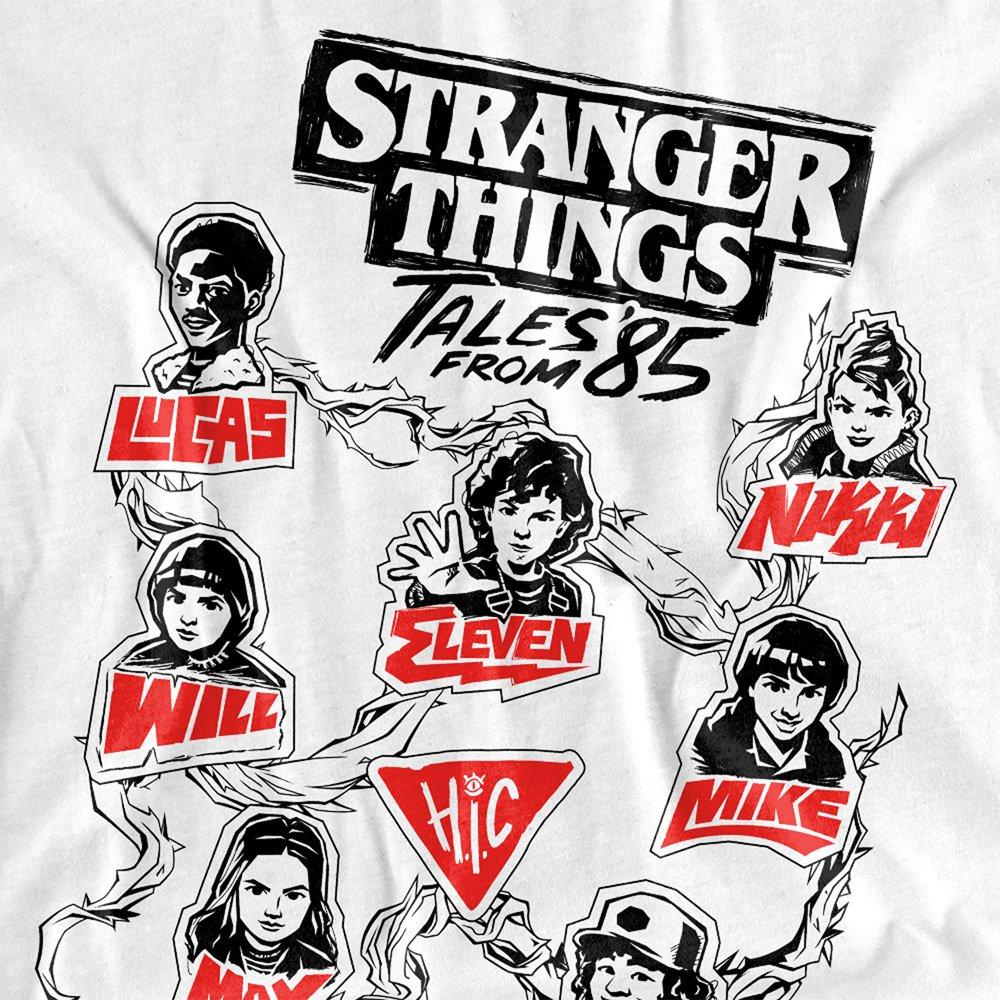 White - Stranger Things - Stranger Things Tales From 85 Character Vines Long - 2