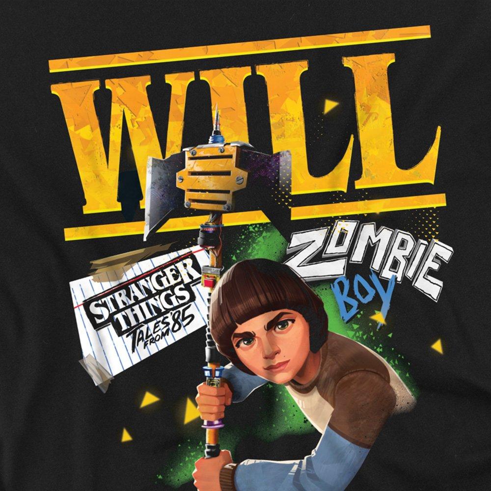 Black - Stranger Things - Stranger Things Tales From 85 Will Kids T Shirt B - 2