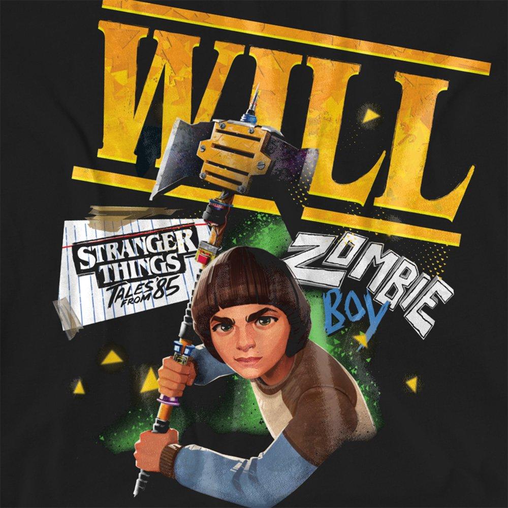 Black - Stranger Things - Stranger Things Tales From 85 Will T-Shirt Black - 2