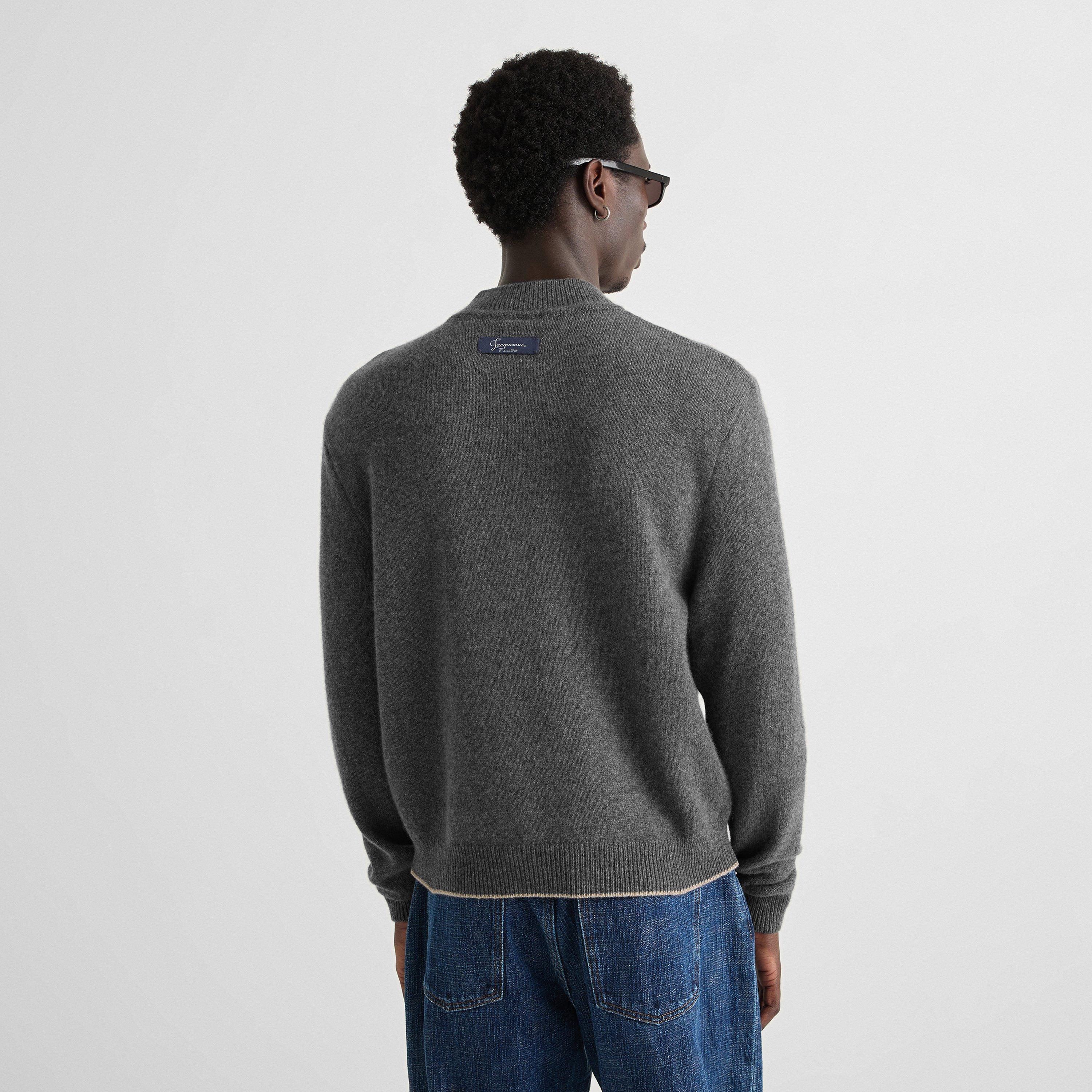 Grey - Jacquemus - Jacq La Maille Cashm Sn64 - 4