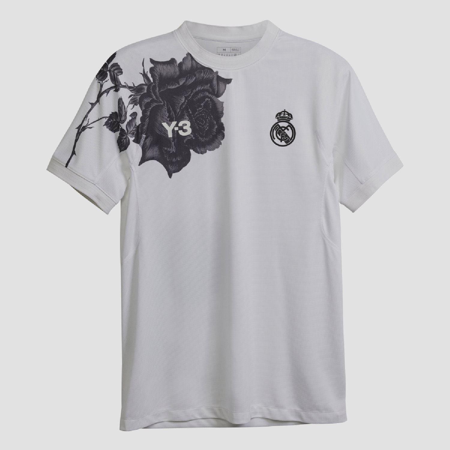 White - Y3 - Real Madrid Pre-Match Jersey - 2