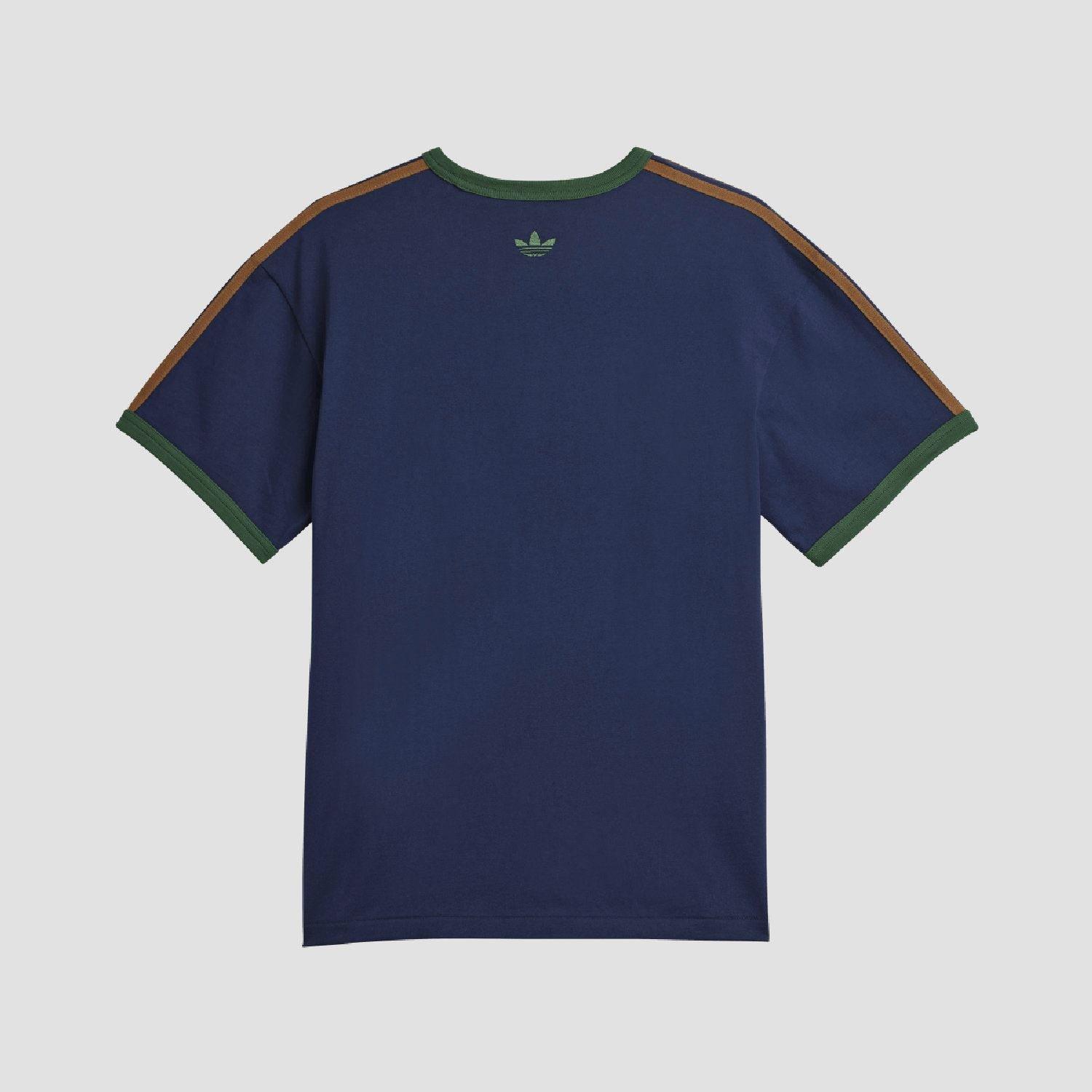 Navy - adidas Originals - Brain Dead T-Shirt - 2