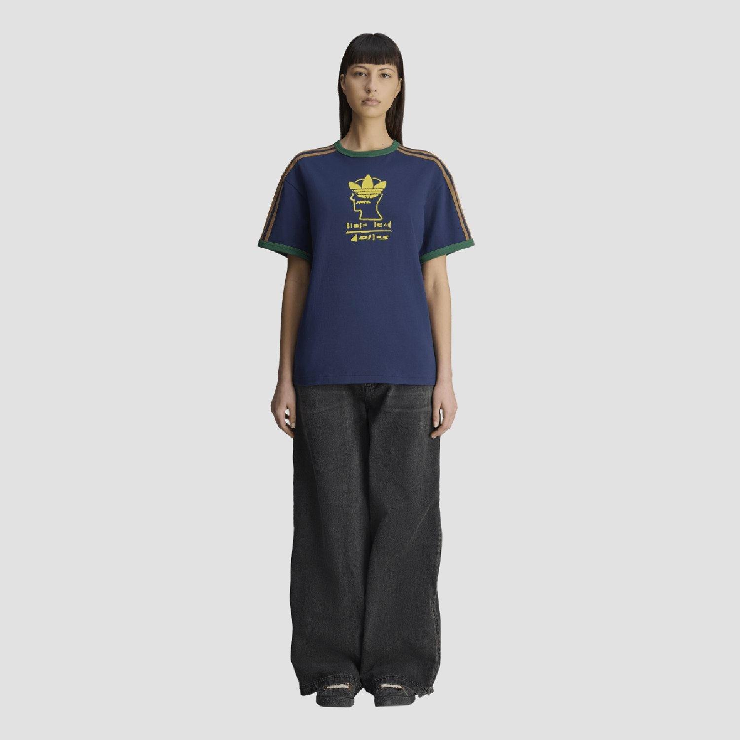 Navy - adidas Originals - Brain Dead T-Shirt - 7