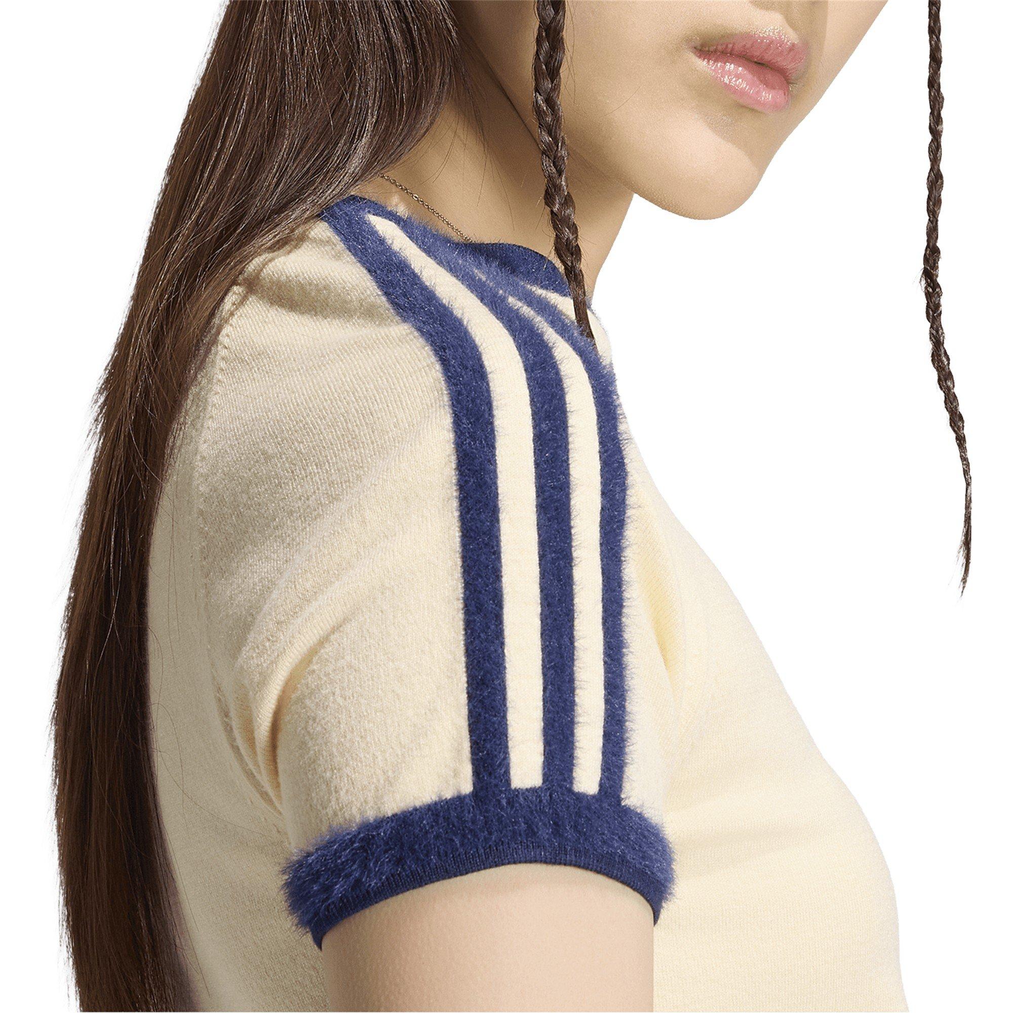 Vanilla/Indigo - adidas Originals - Adi OG Knt Tee Ld64 - 5