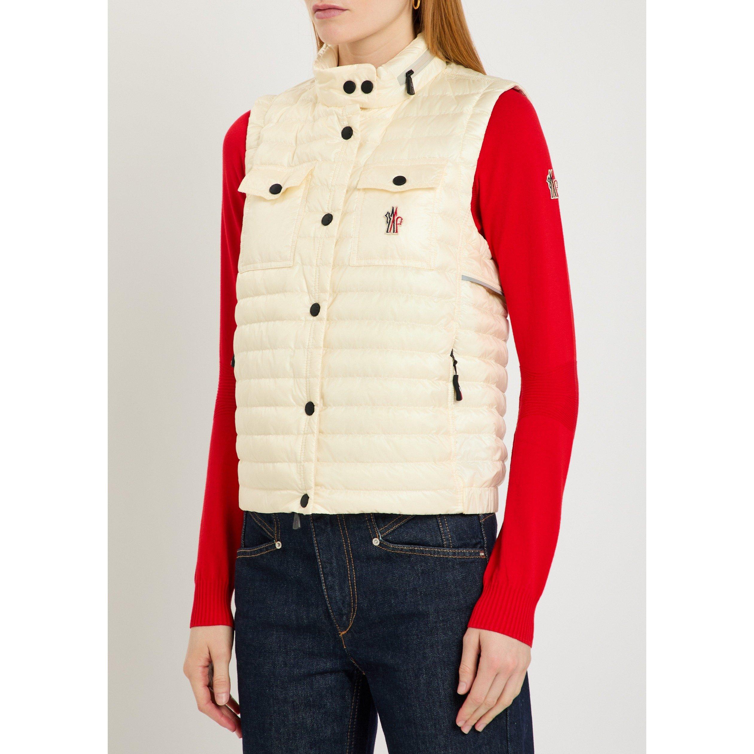 NATURAL - Moncler - Women's Gumiane Down Slim-Fit Gilet - 2