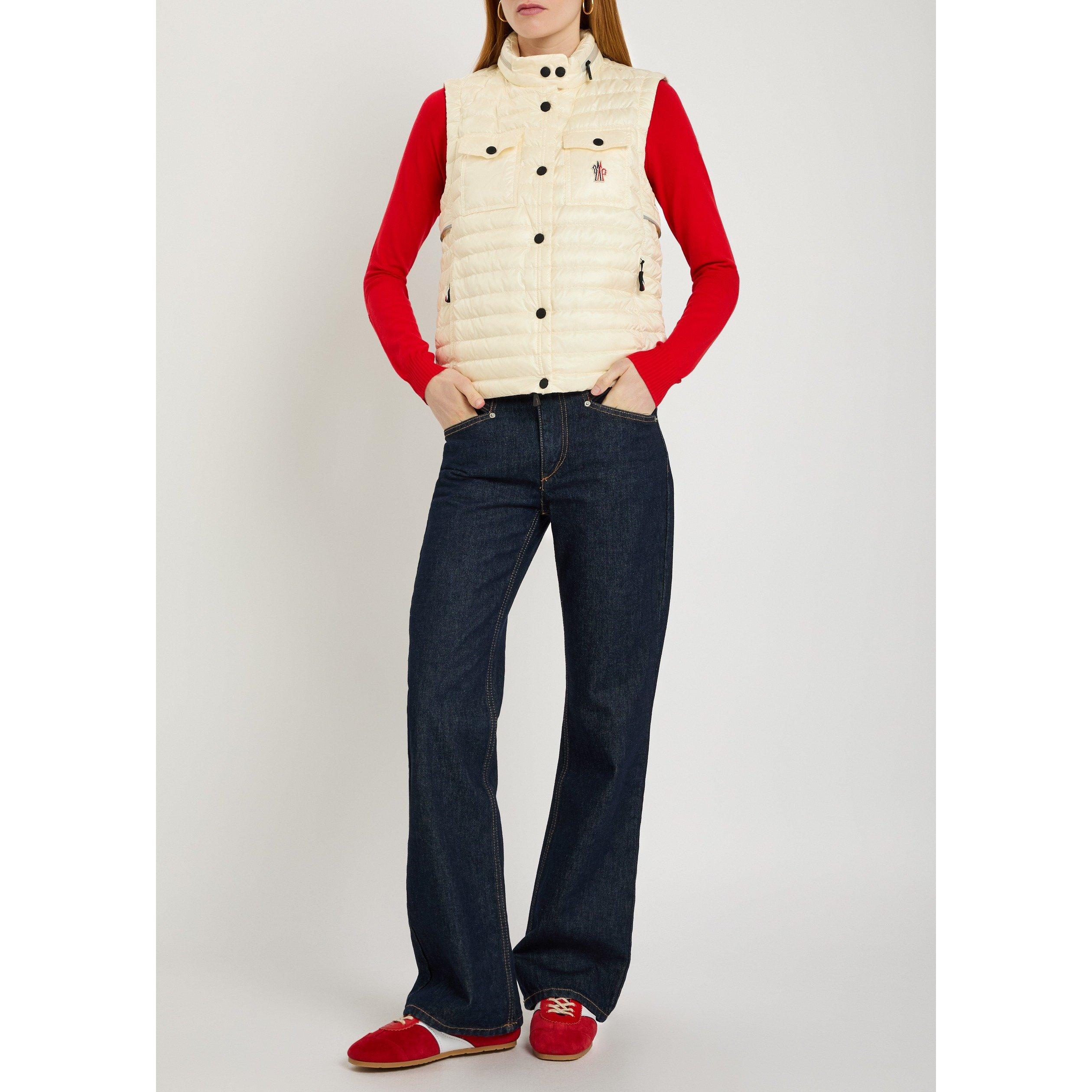 NATURAL - Moncler - Women's Gumiane Down Slim-Fit Gilet - 5