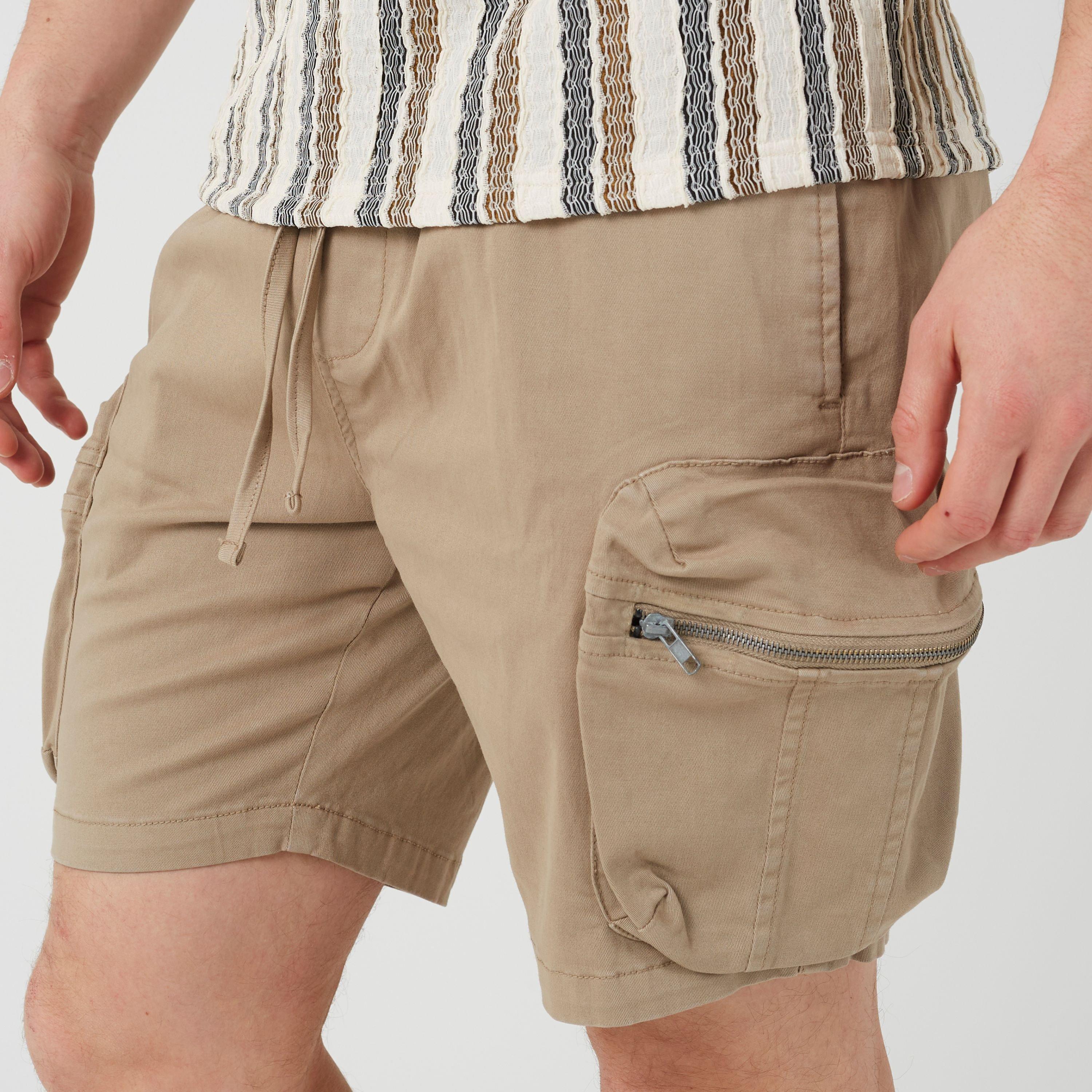 Pietra - Brave Soul - Men's Cotton Twill Chino Shorts - 3