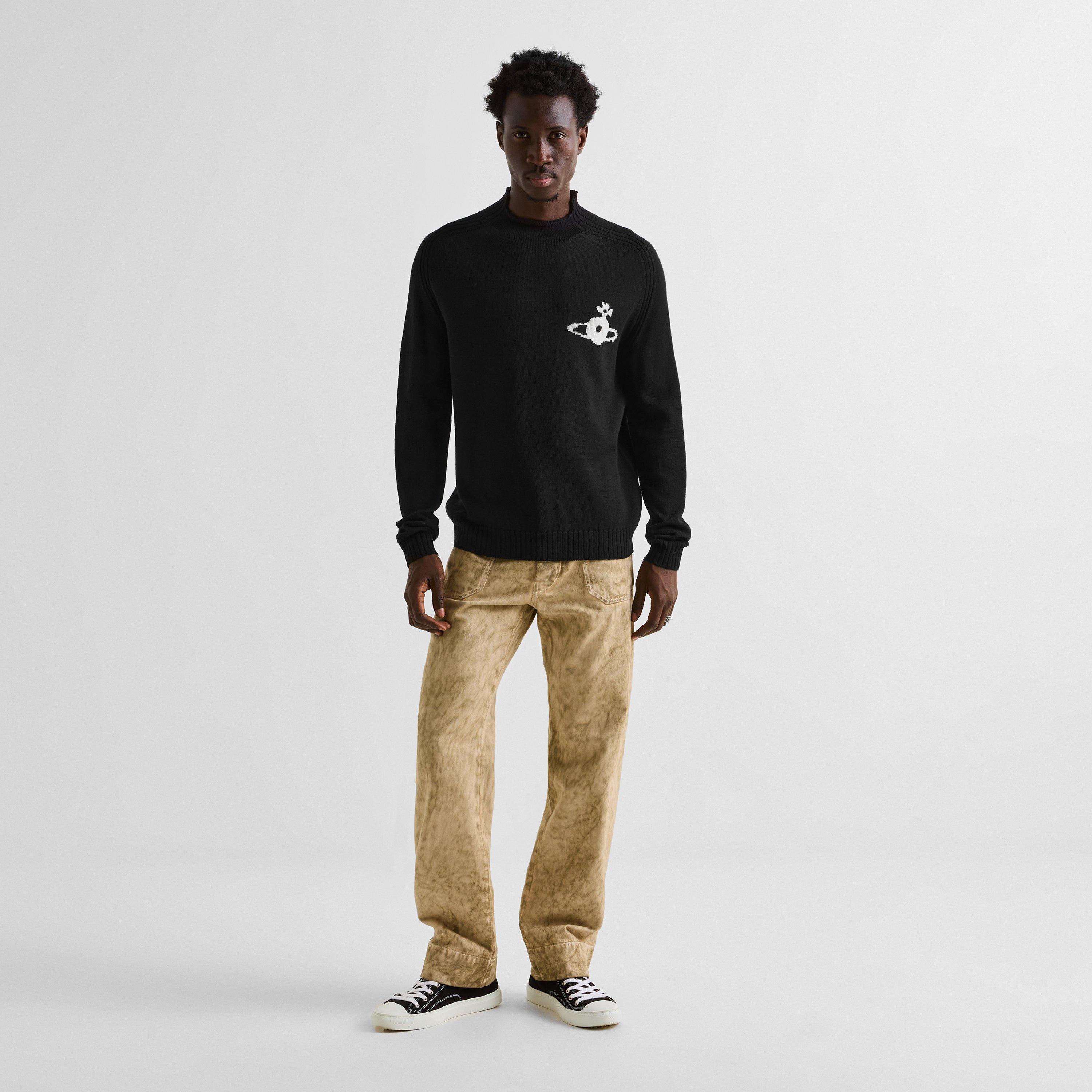 Black/White - Vivienne Westwood - Viv Orb Jumper Sn64 - 5