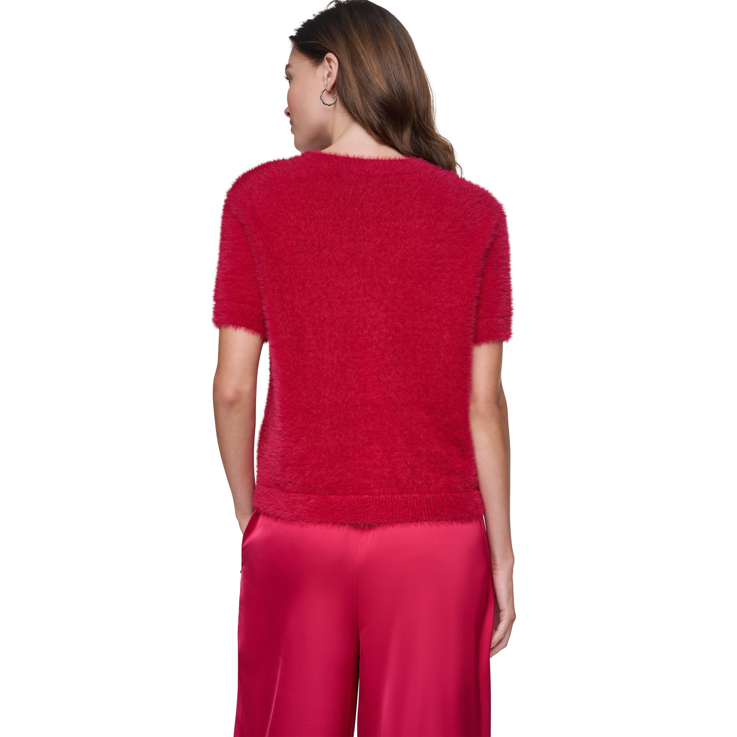 Ruby - DKNY - DKNY Short Sleeve Brushed Cardigan - 2