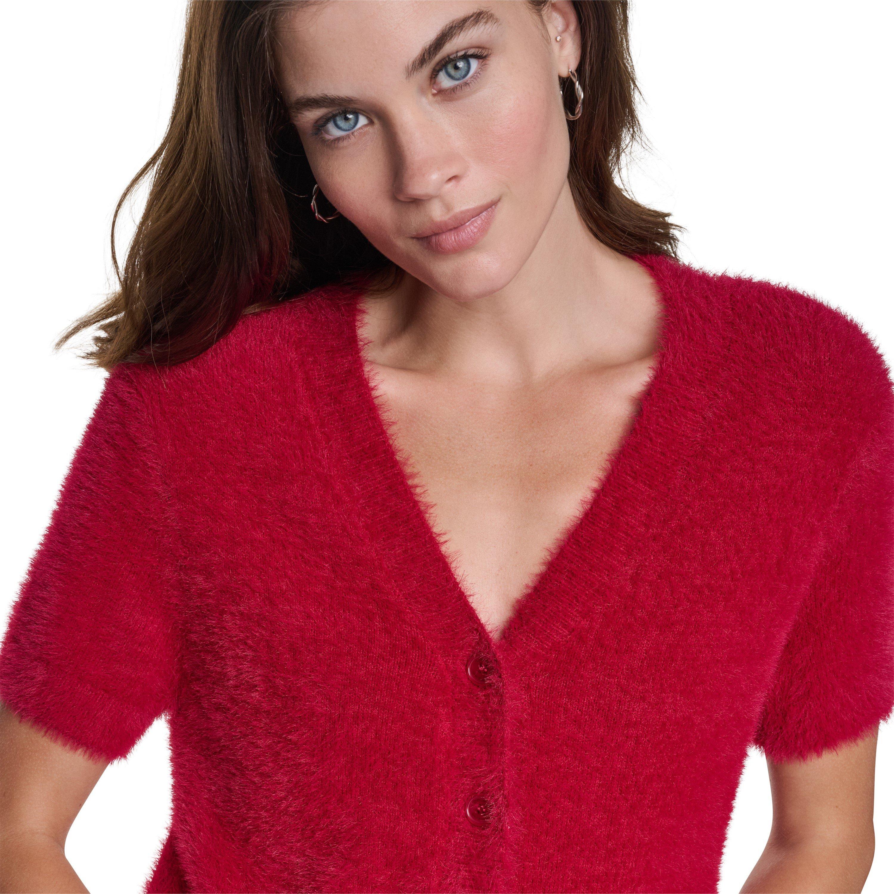 Ruby - DKNY - DKNY Short Sleeve Brushed Cardigan - 4