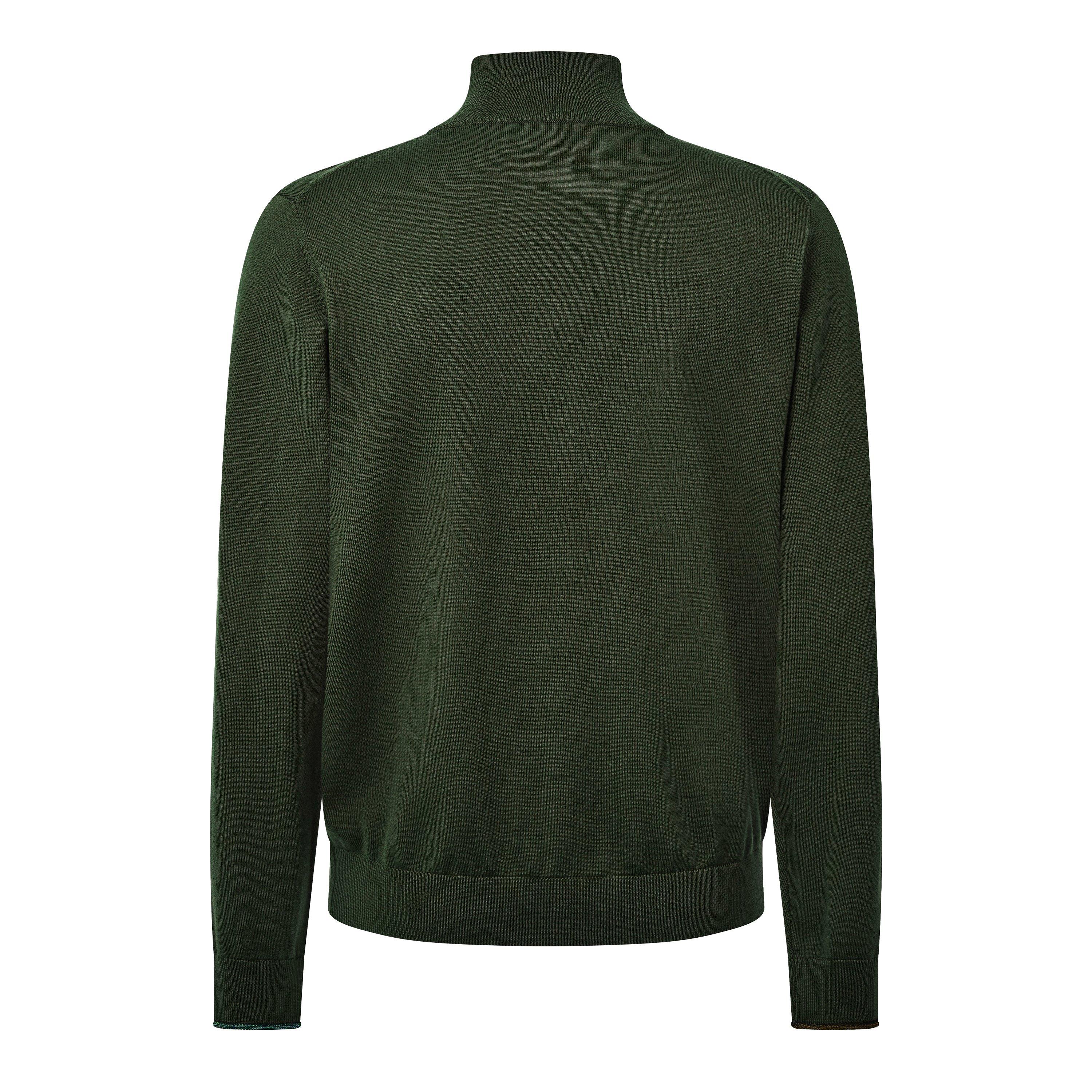 Green 38 - PS Paul Smith - PS Merino Zip Cardi Sn64 - 2