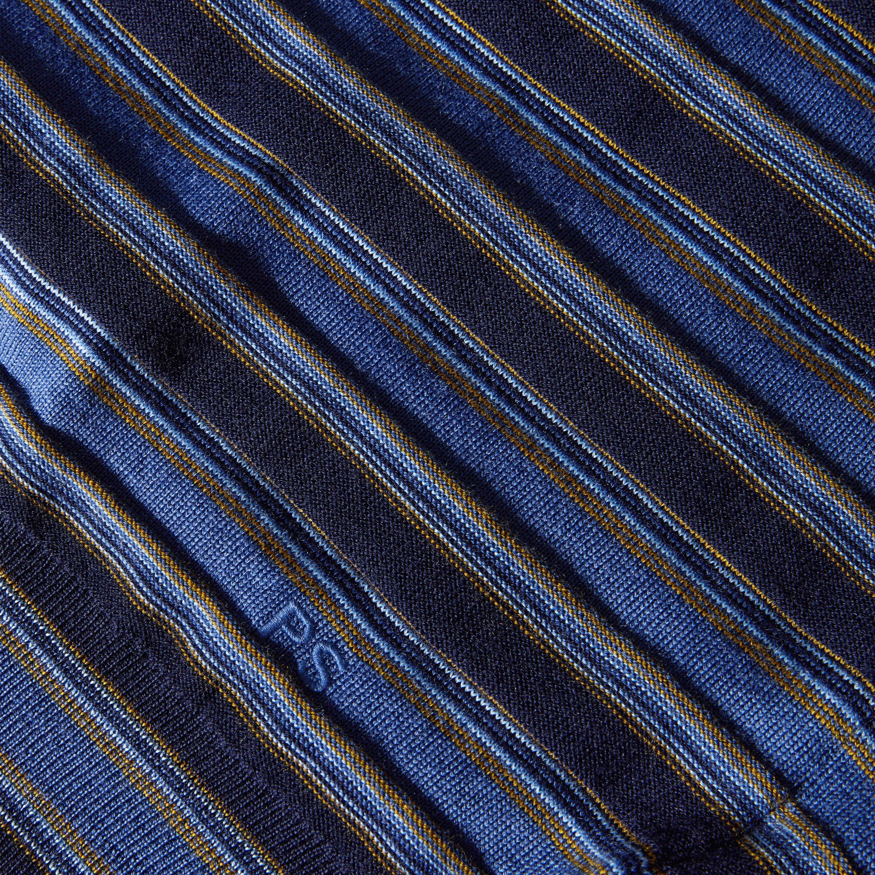 Blue 49 - PS Paul Smith - PS Stripe LS Knt Pol Sn64 - 5
