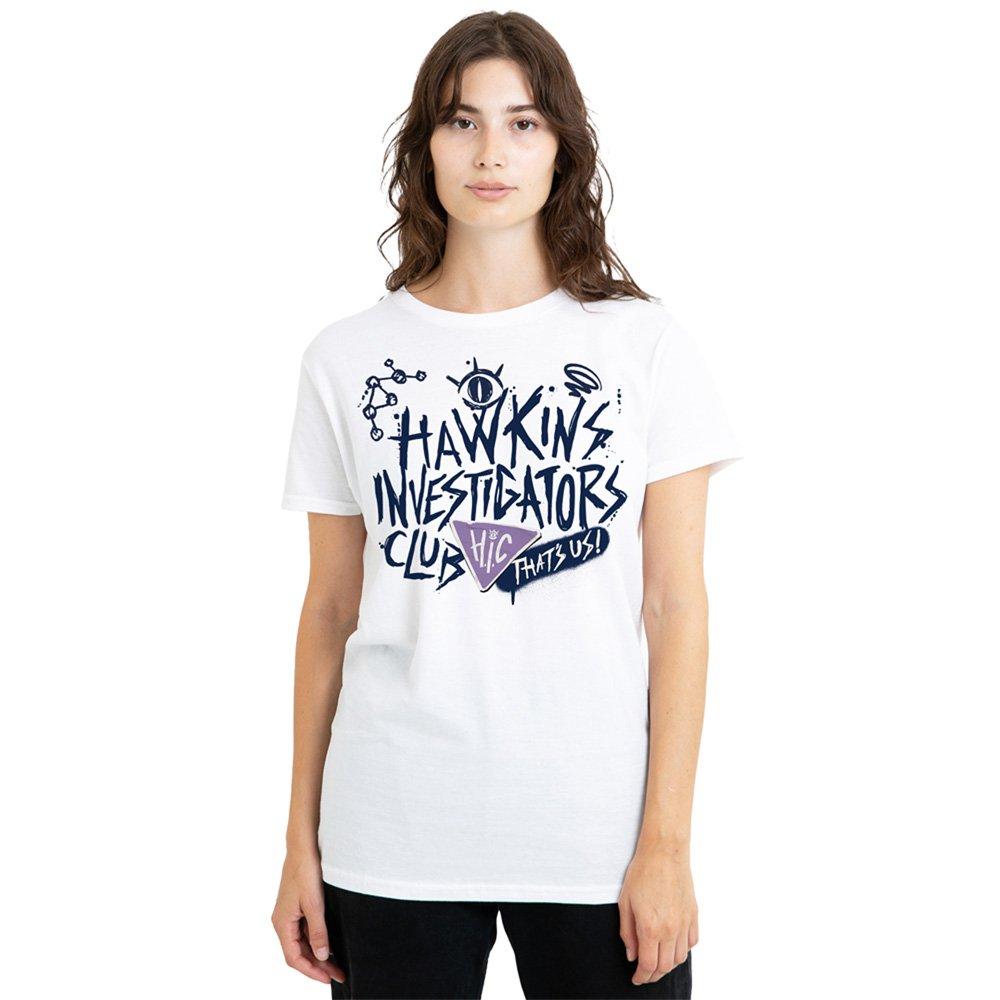 White - Stranger Things - Stranger Things Tales From 85 Hic Scribble T-Shirt - 1