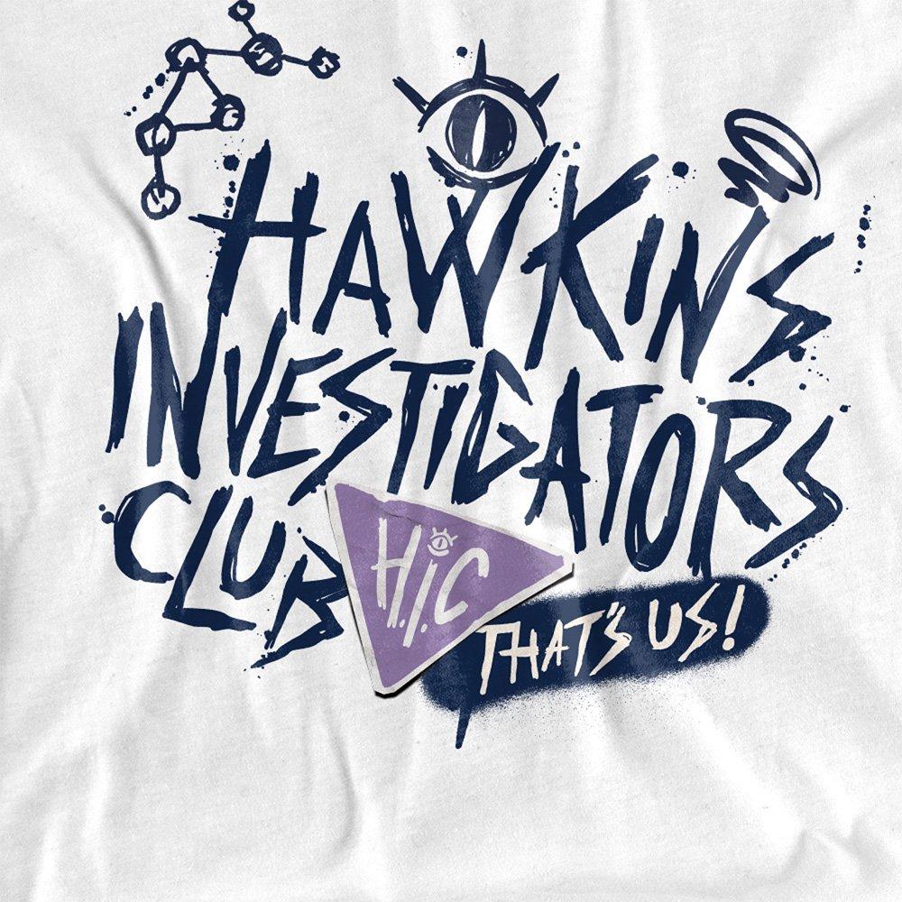 White - Stranger Things - Stranger Things Tales From 85 Hic Scribble T-Shirt - 2