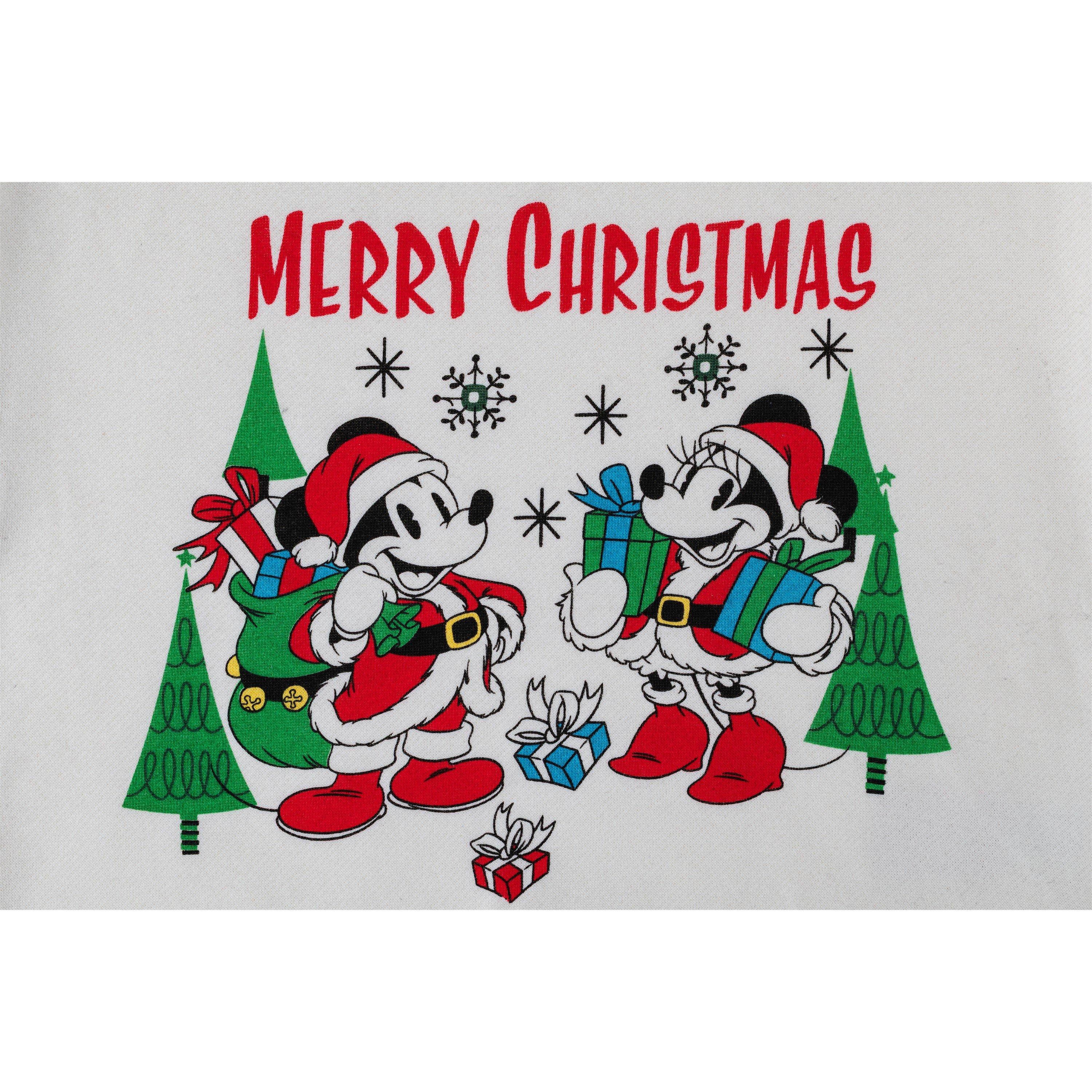 Mickey - Character - Kids Disney Xmas Fleece Crew Sweat - 5