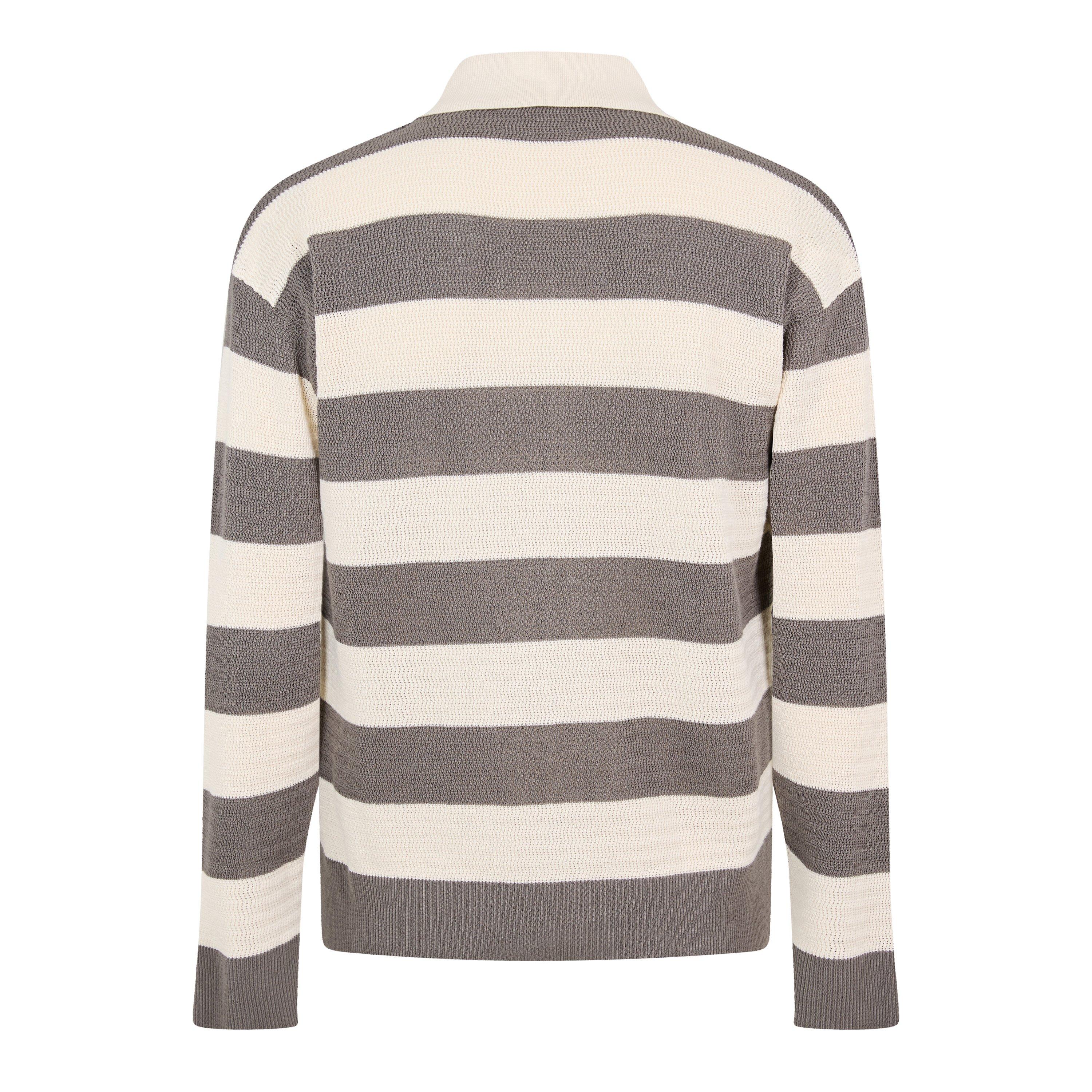 White/Carbon - Ami Paris - Men's ADC Patch Cardigan - 2