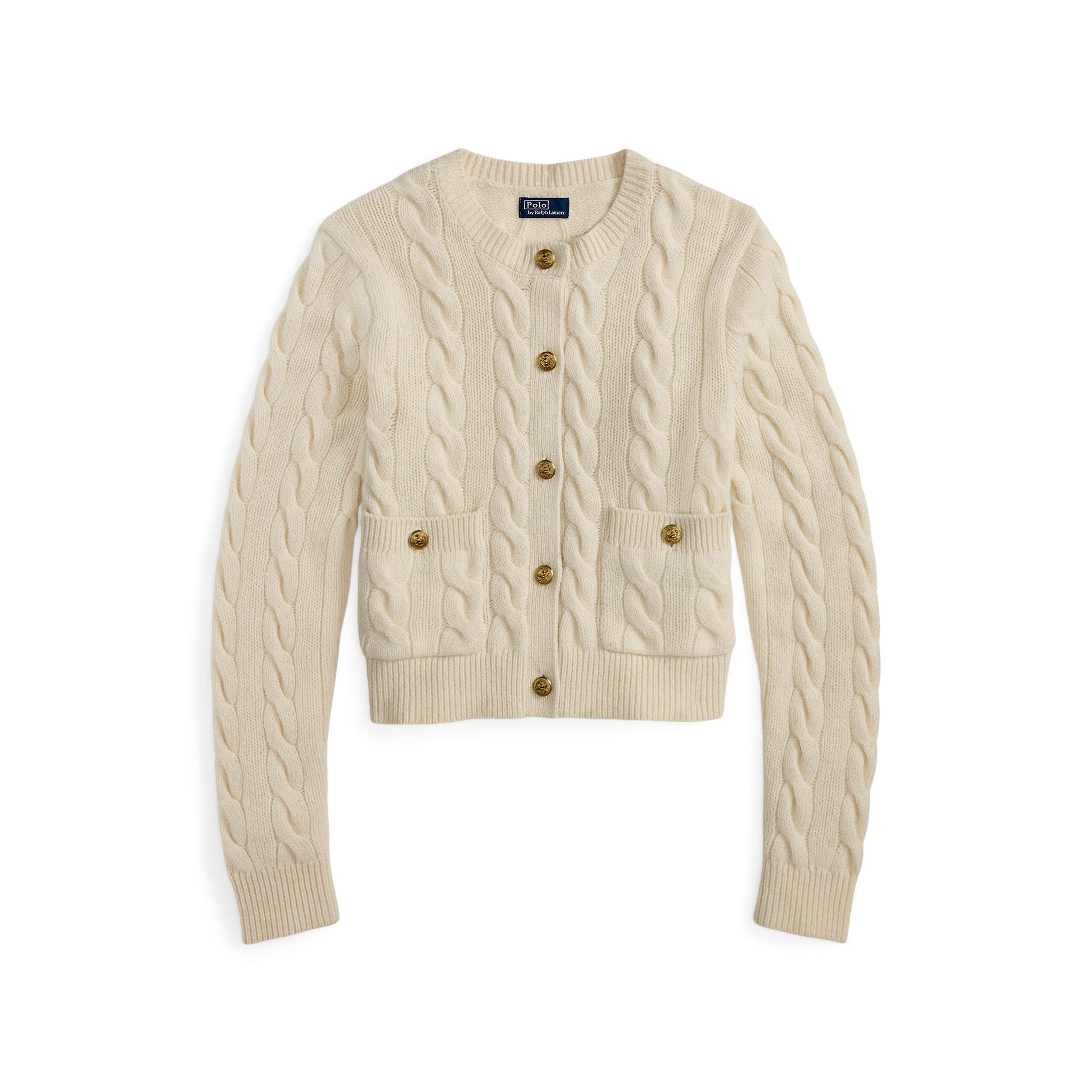 AUTHENTIC CREAM - Polo Ralph Lauren - Polo SWEATER-CARDIGA Ld64 - 1