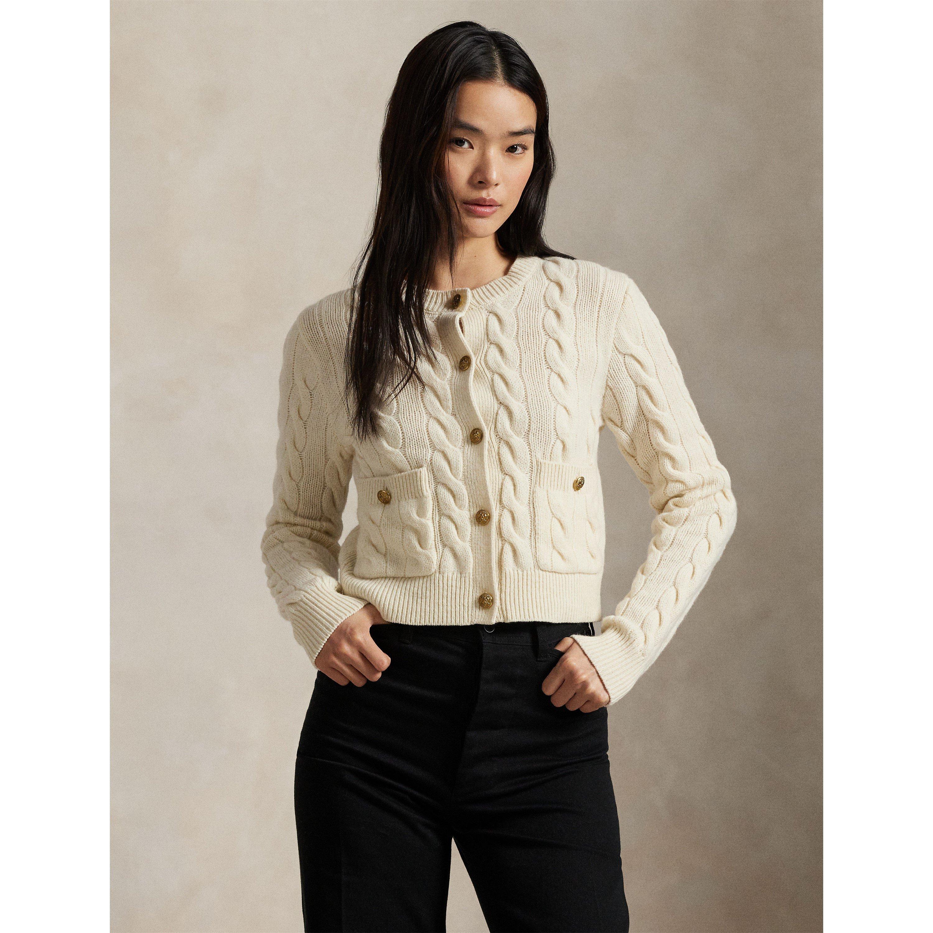 AUTHENTIC CREAM - Polo Ralph Lauren - Polo SWEATER-CARDIGA Ld64 - 2
