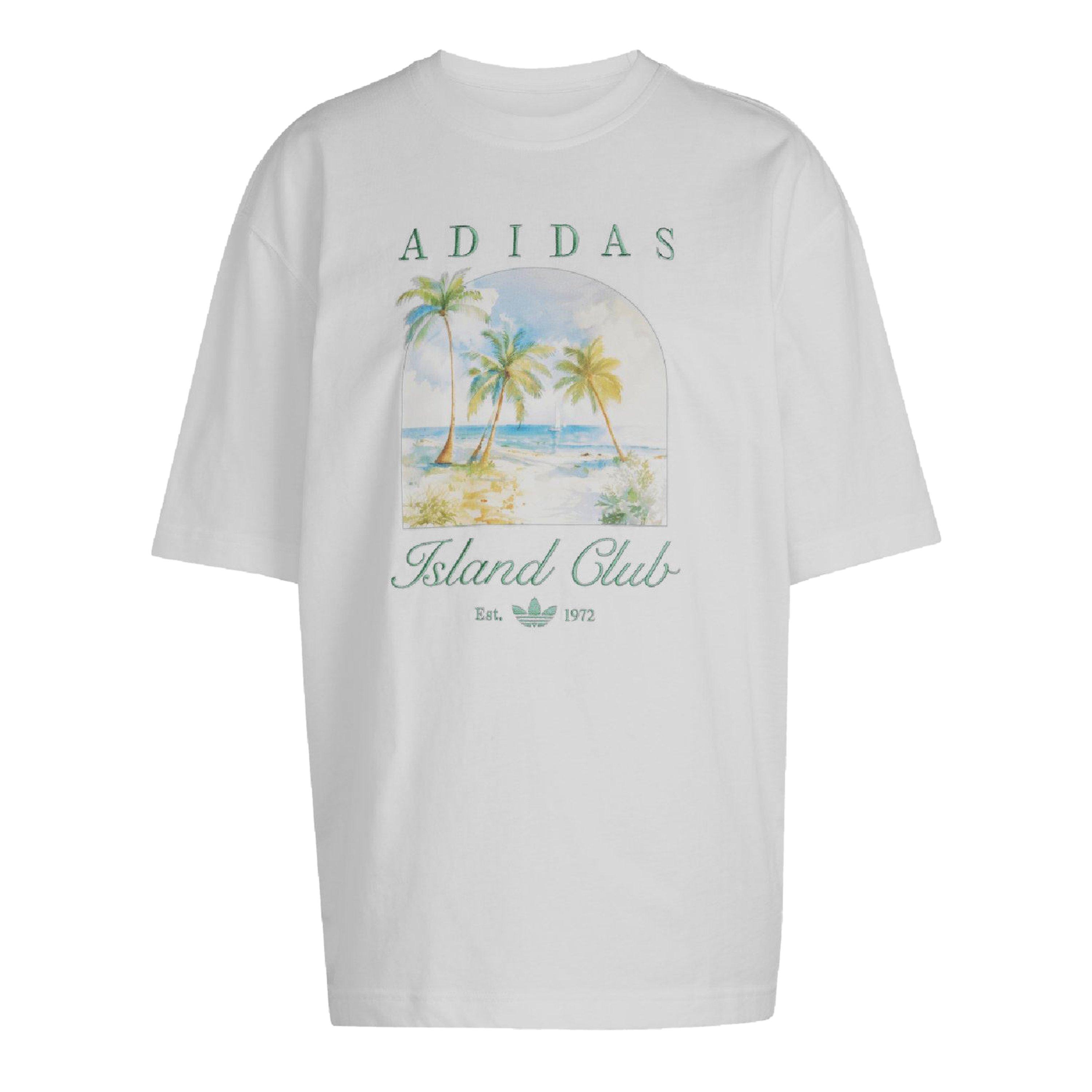 White - adidas Originals - Oversized T-Shirt - 1