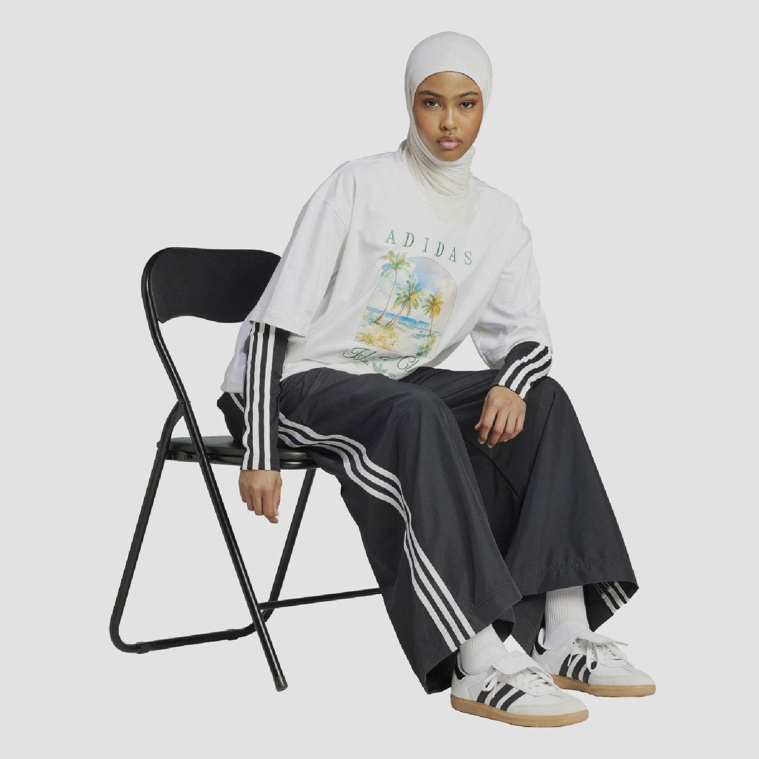 White - adidas Originals - Oversized T-Shirt - 7