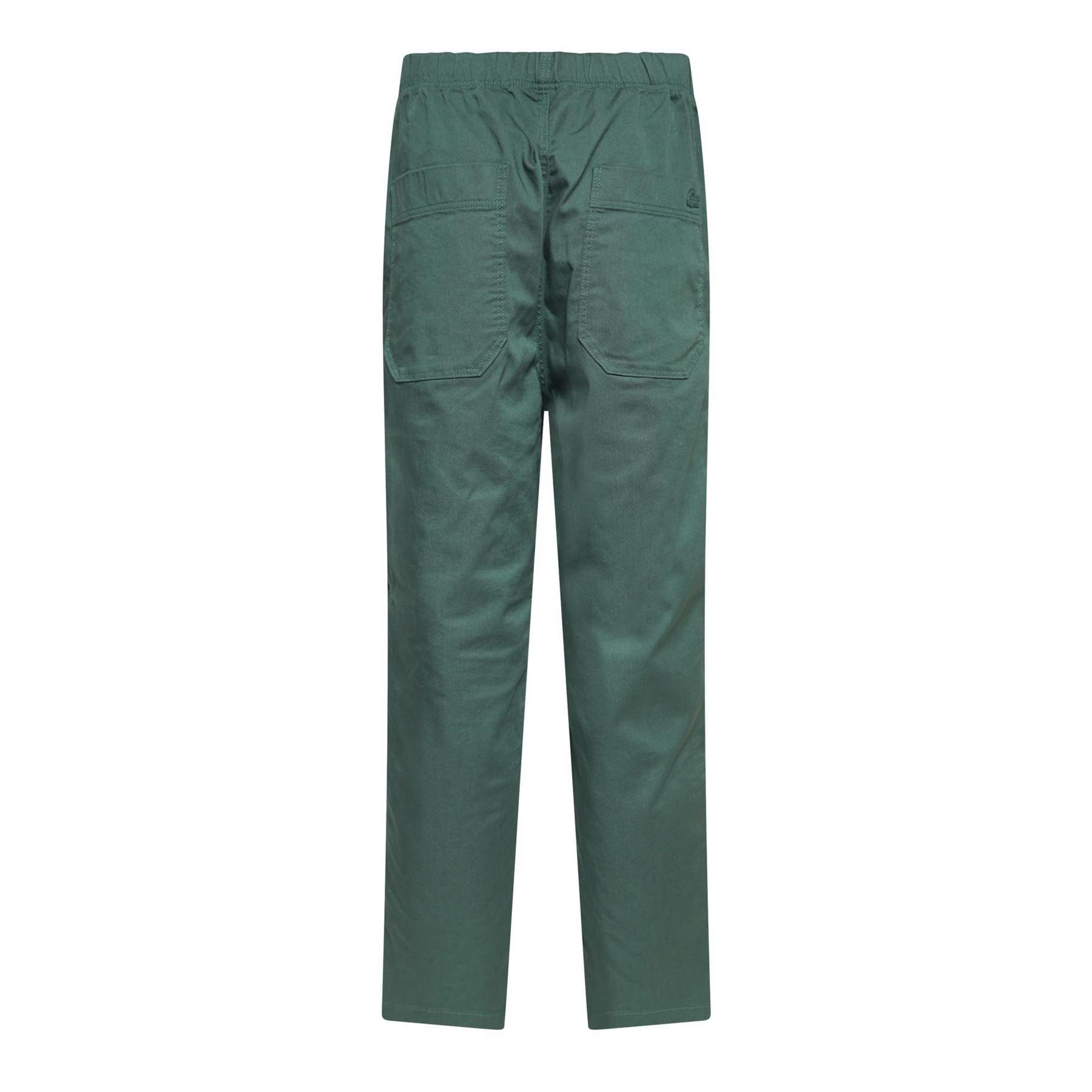 Green - Lacoste - Organic Cotton Gabardine Chinos - 2