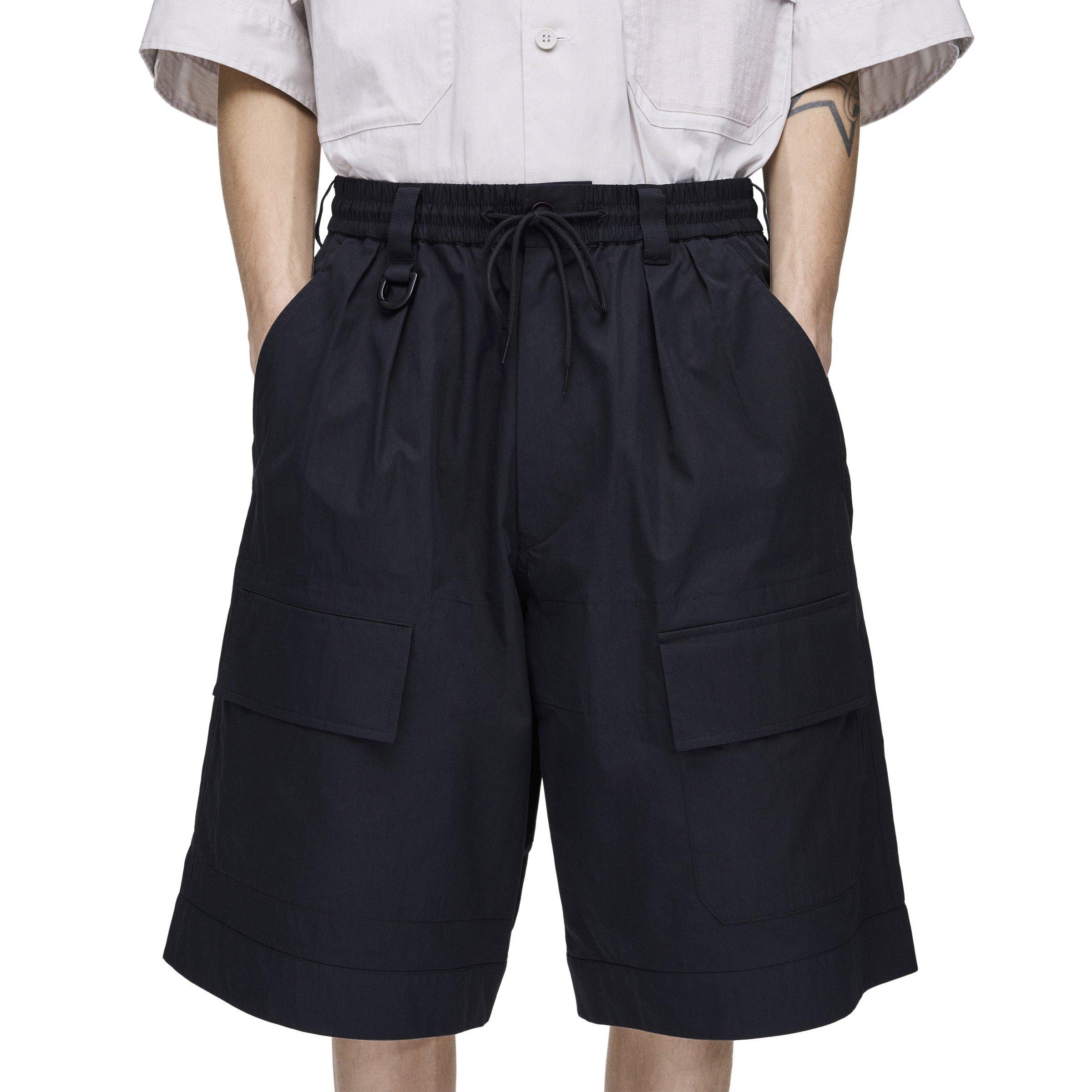 Black - Y3 - Y3 Wide Shorts Sn62 - 3