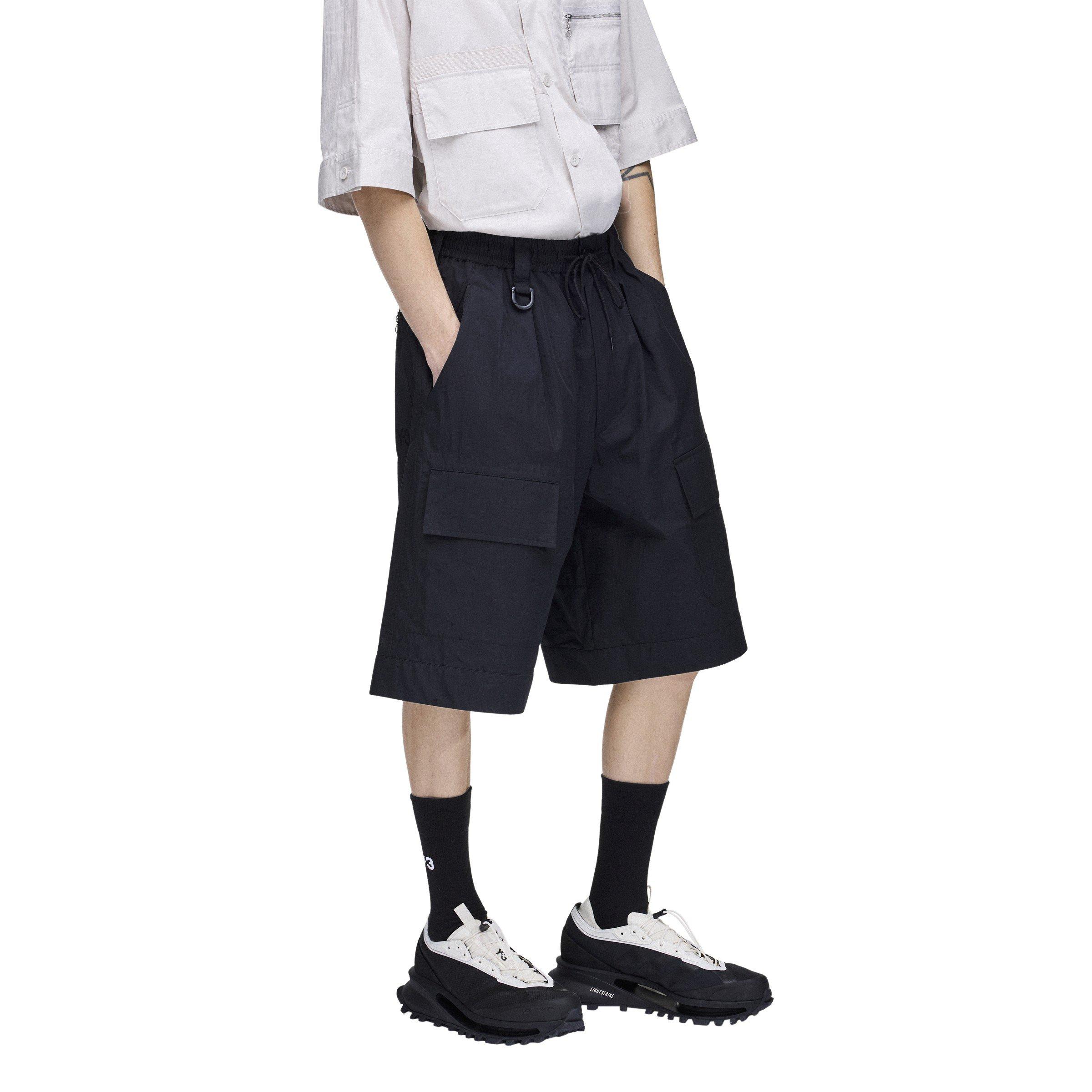 Black - Y3 - Y3 Wide Shorts Sn62 - 5