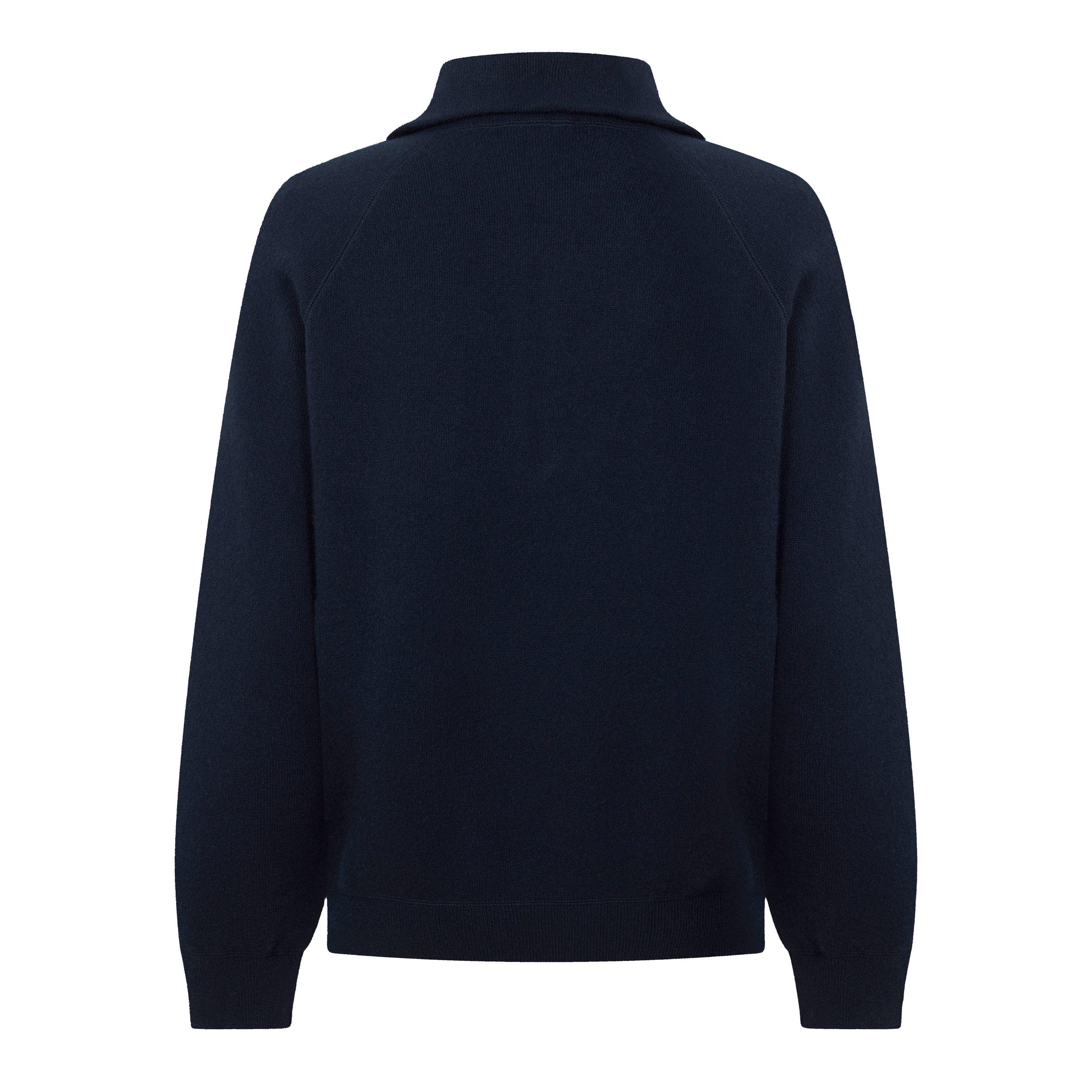 Navy - Prada - Prada Zp Knit Sn64 - 2