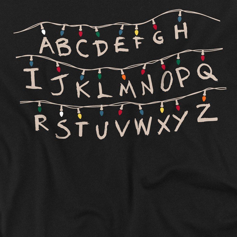 Black - Stranger Things - Stranger Things Lights T-Shirt Black - 2