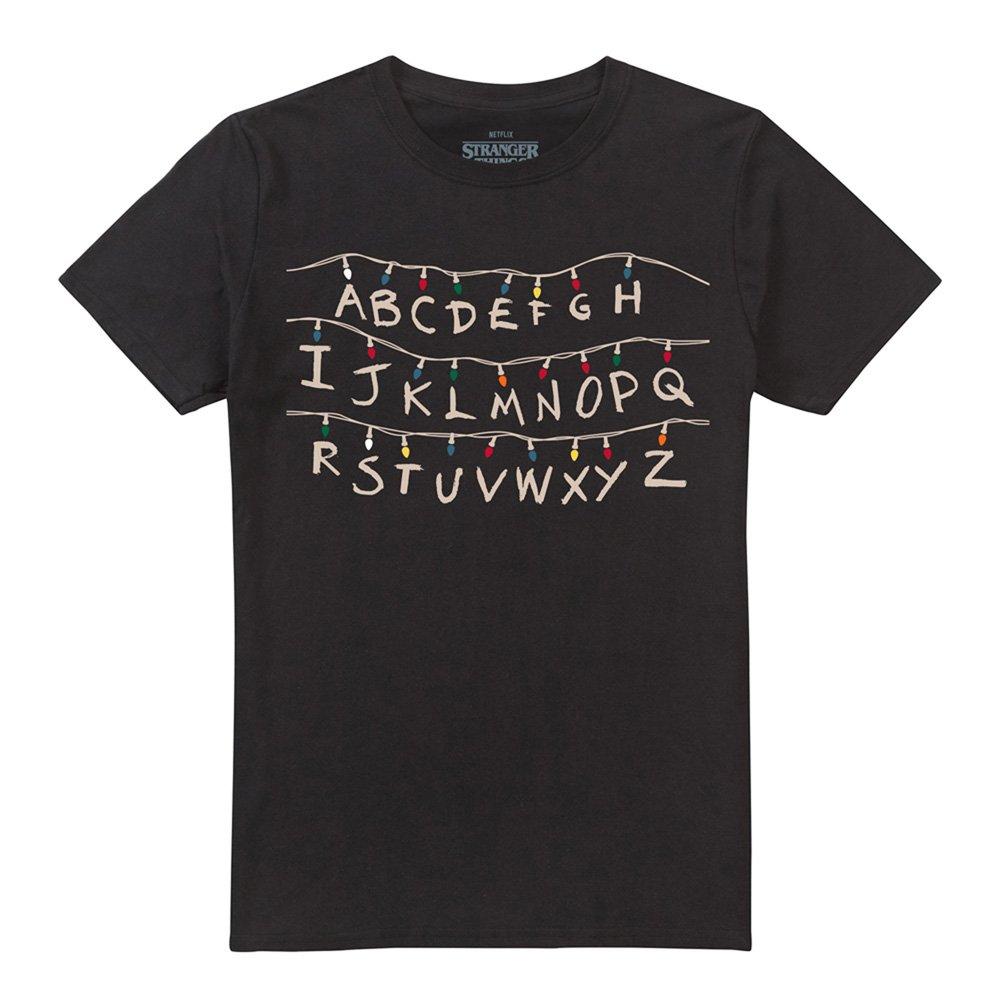 Black - Stranger Things - Stranger Things Lights T-Shirt Black - 4